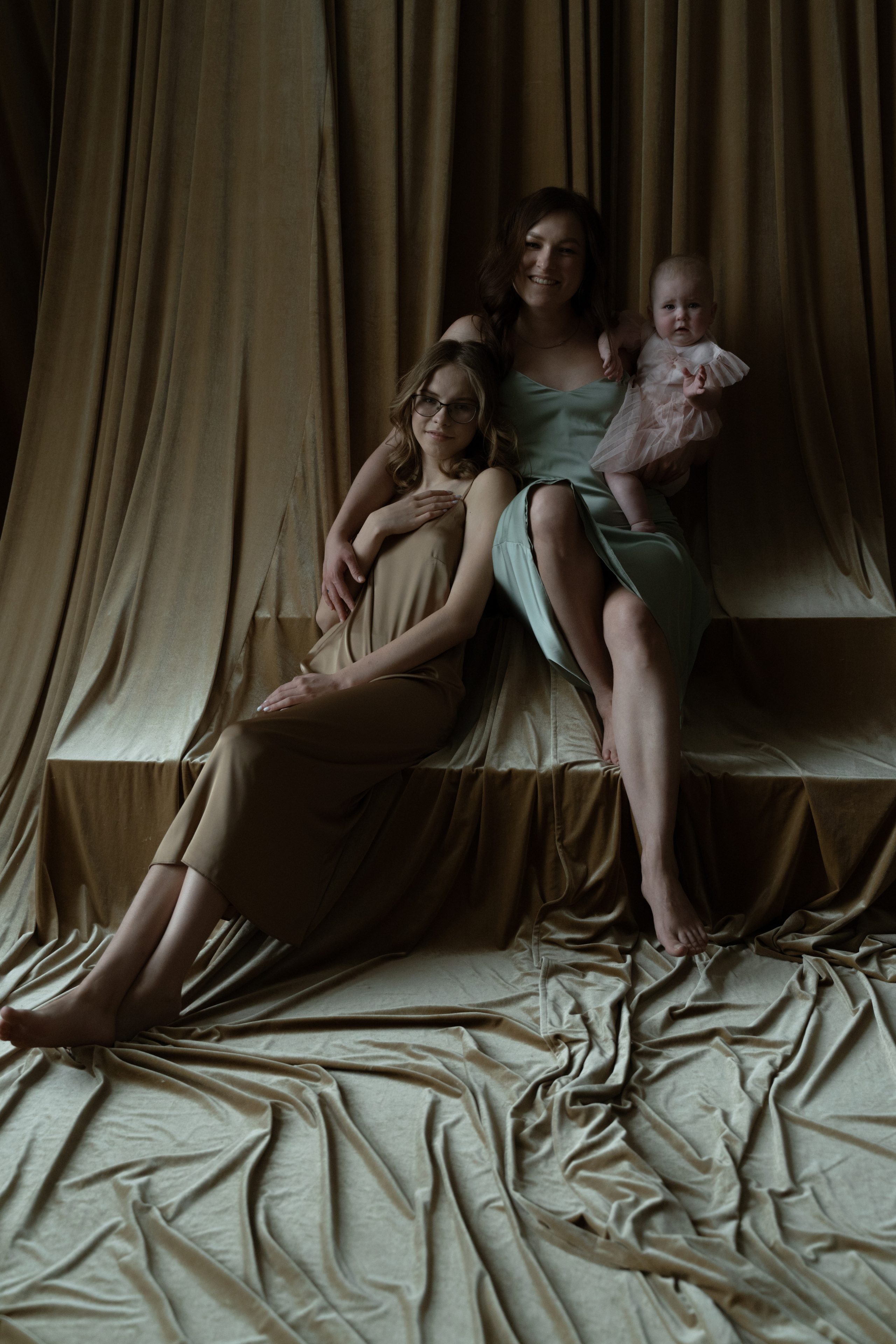 Фотосессия для мамы с дочерьми. Фотограф в Москве и Нижнем Новгороде Никонова Анастасия