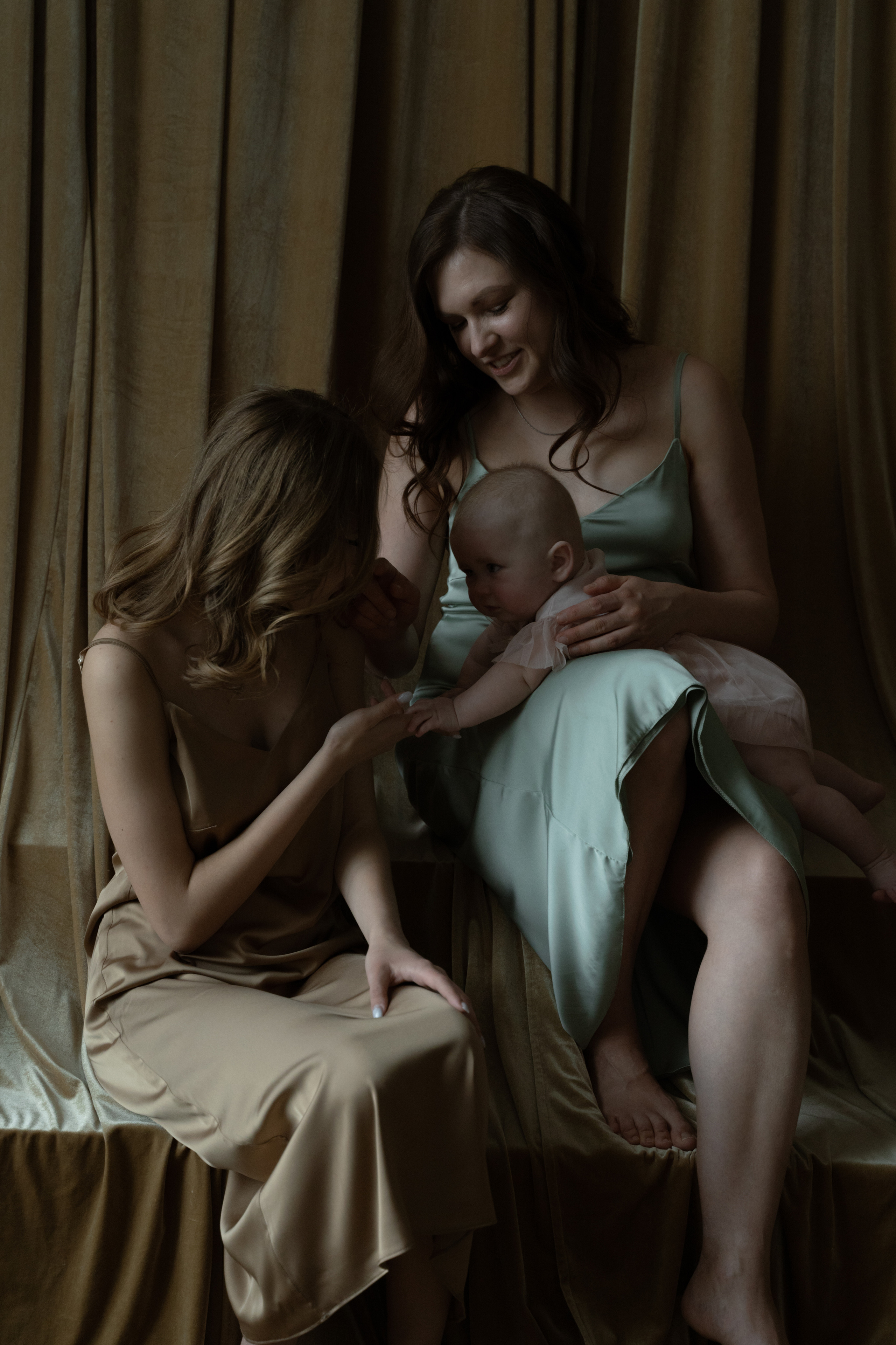 Фотосессия для мамы с дочерьми. Фотограф в Москве и Нижнем Новгороде Никонова Анастасия