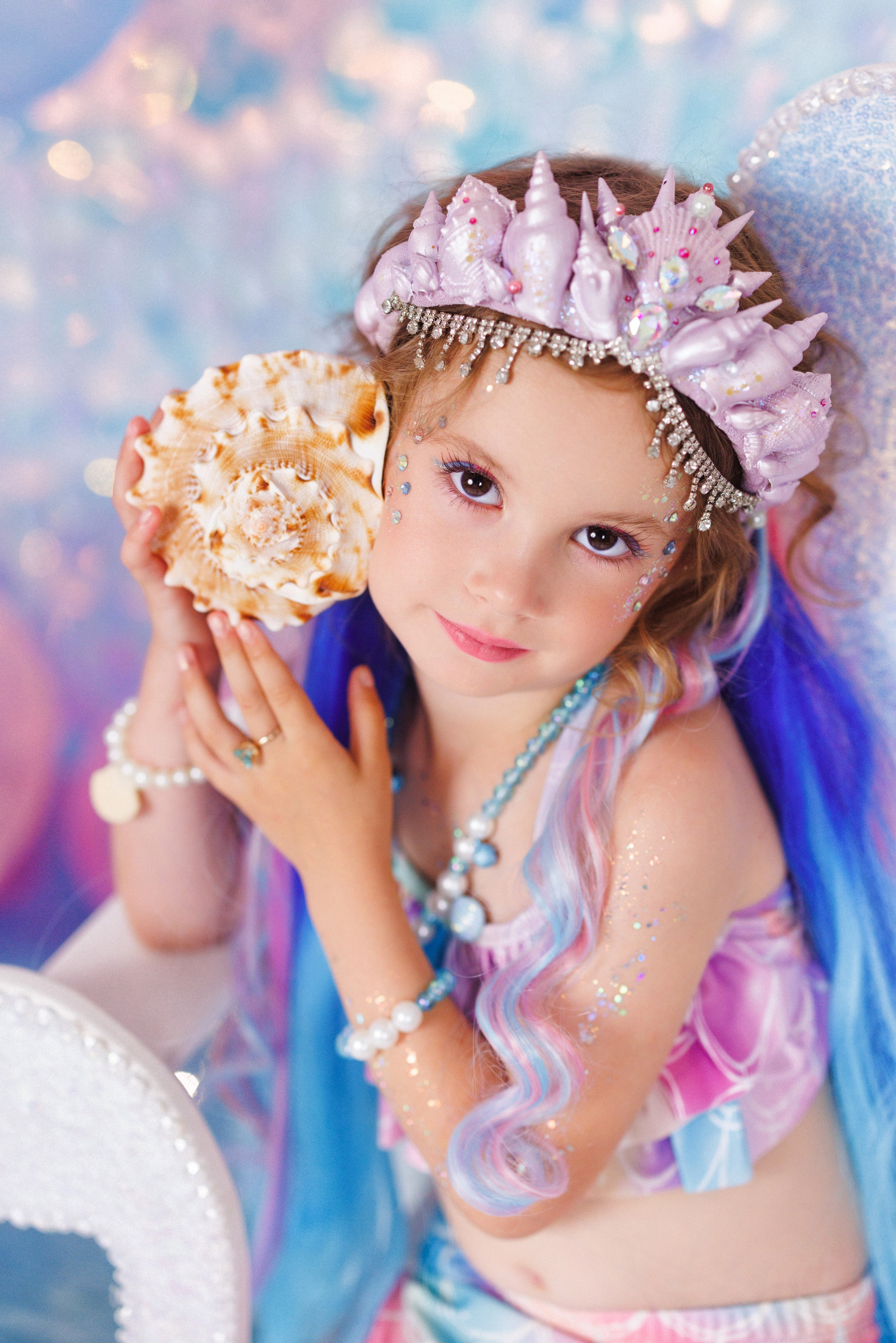 Детская фотосессия в образе «РУСАЛОЧКА», город Краснодар. Семейный и детский фотограф в Краснодаре Анна Трашкова