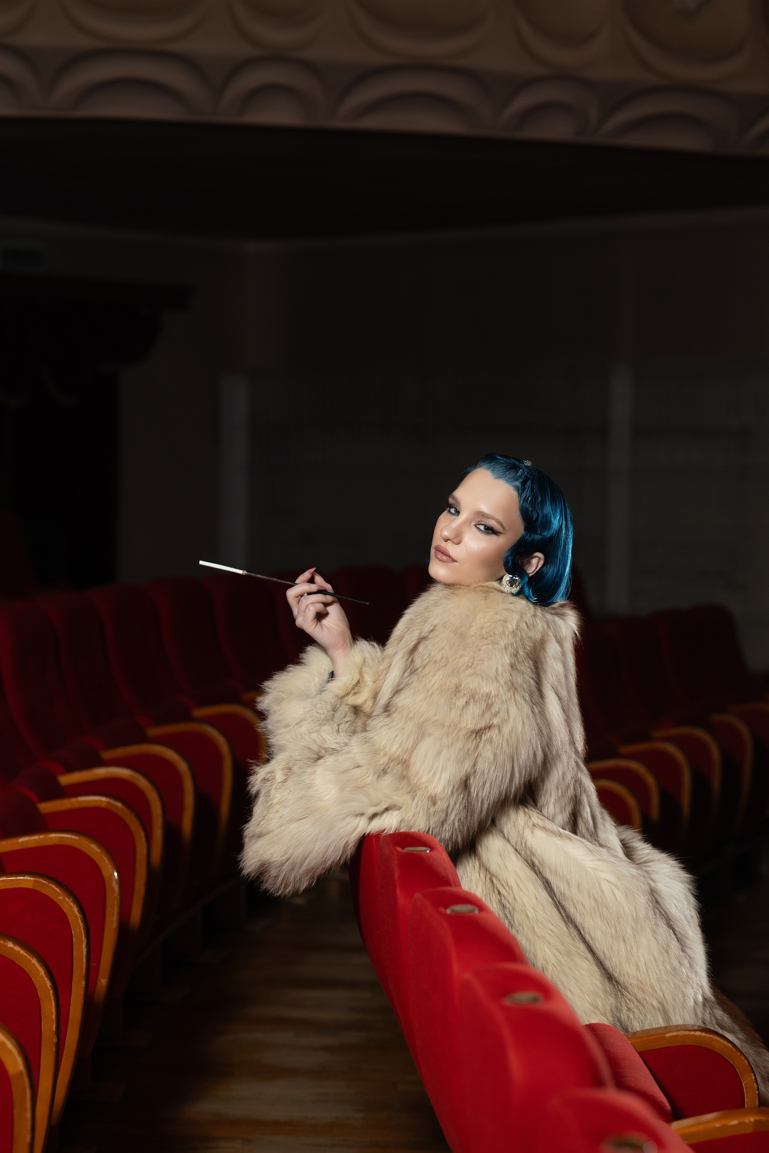 Женский портрет в студии. Фотограф Минск