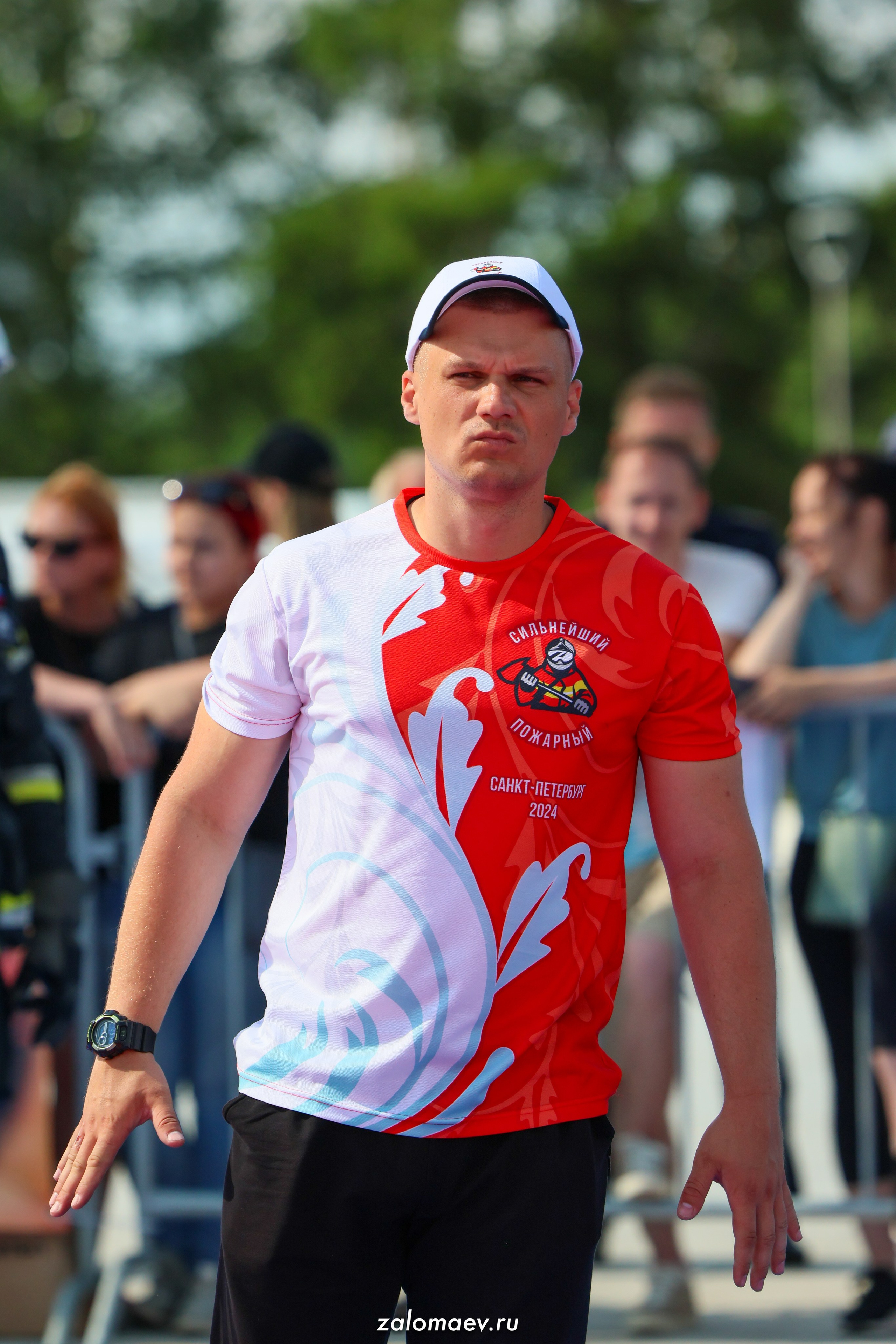 Сильнейший пожарный. Фотограф Александр Заломаев