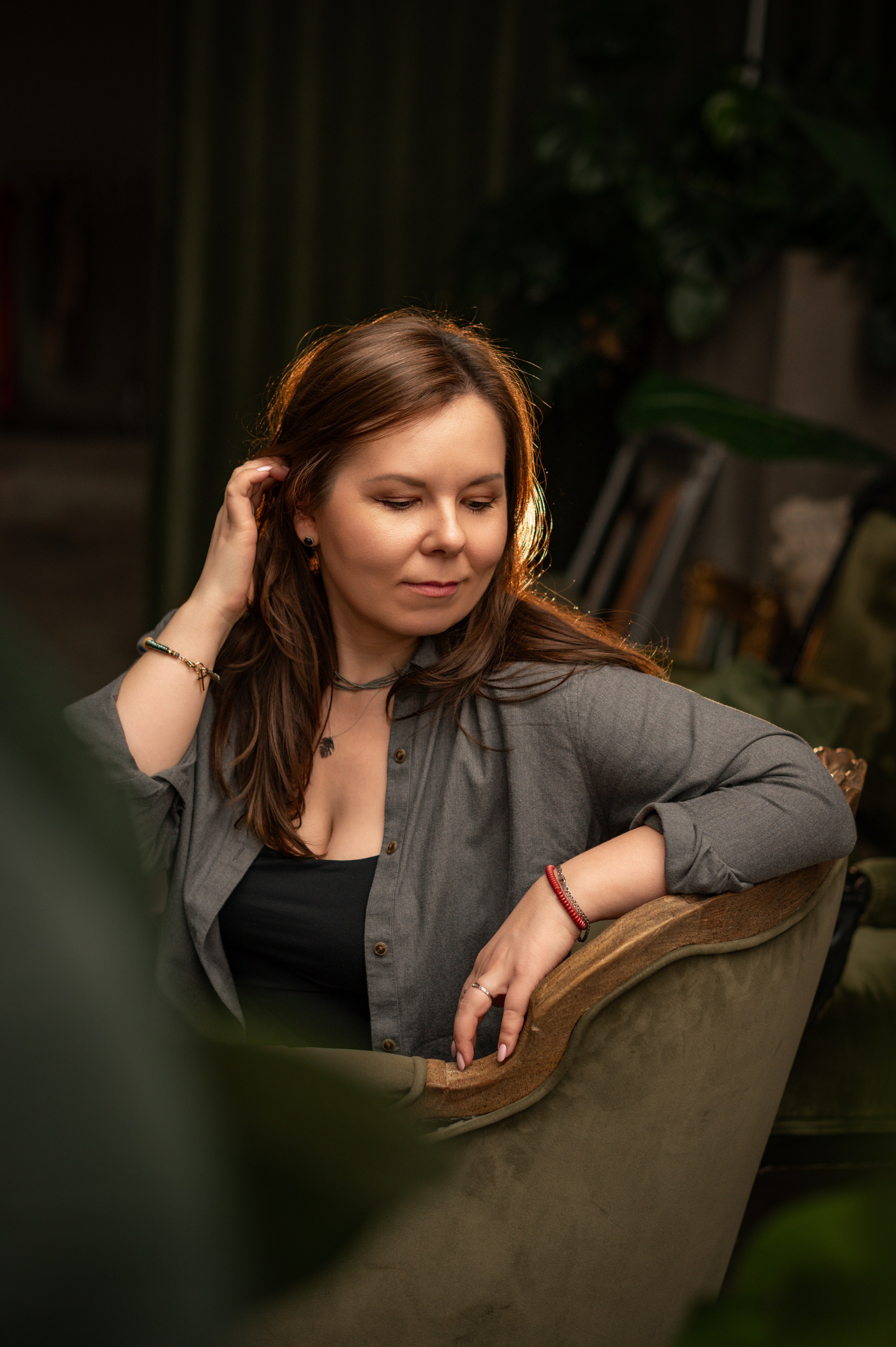 Анна в студии Пространство