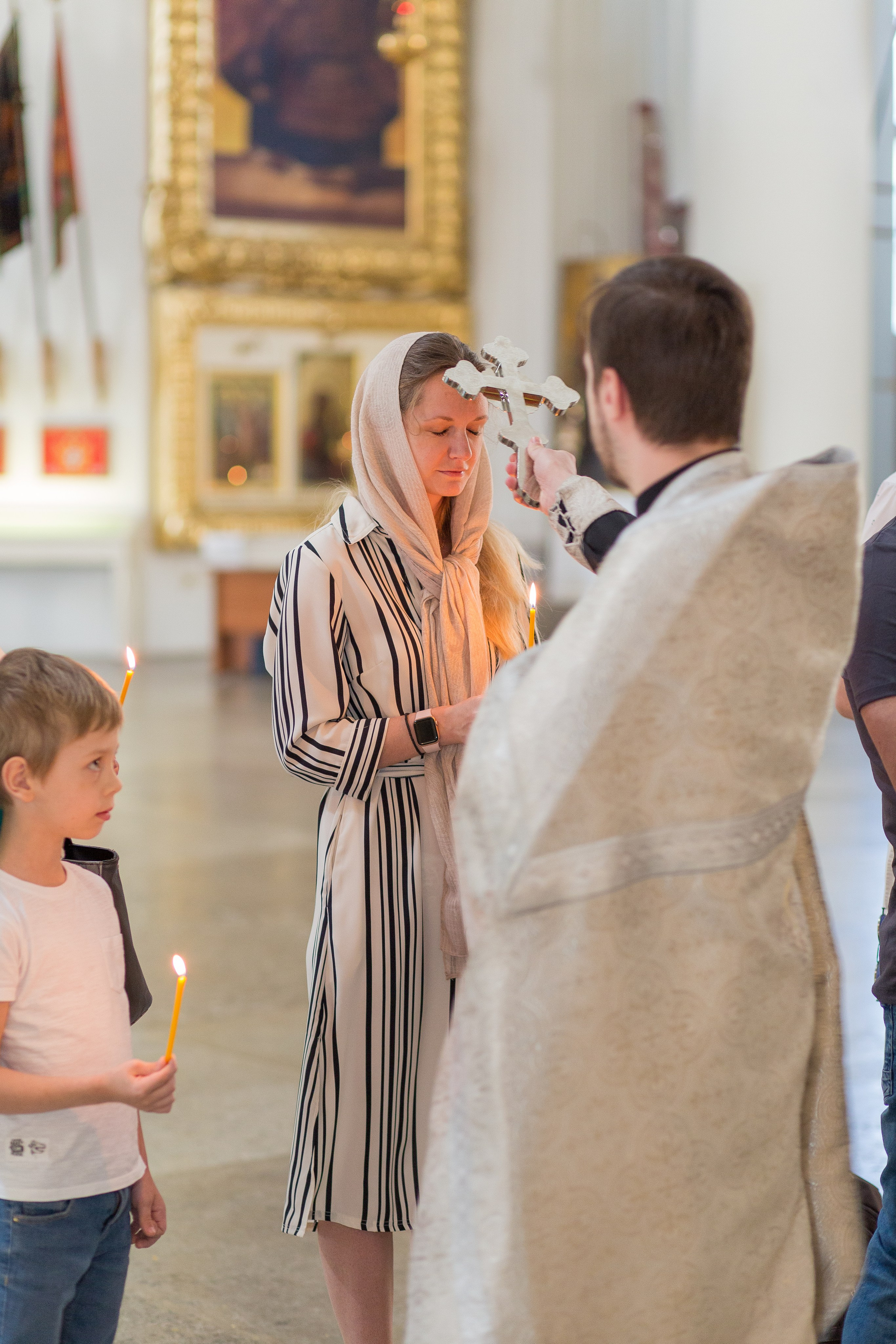 Крещение Александра. Фотограф Александр Заломаев