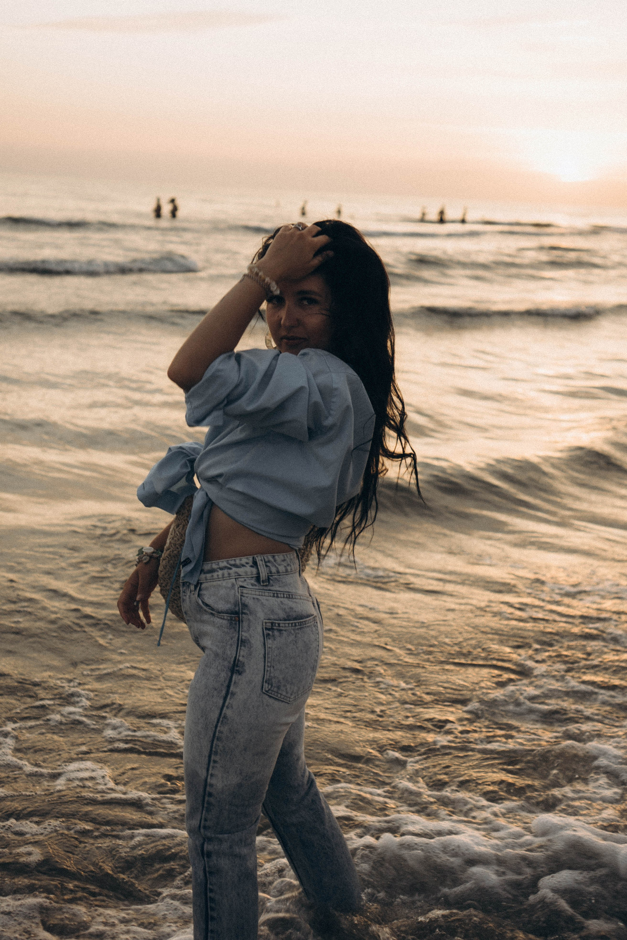 Июльский вечер на берегу черного моря. Профессиональный фотограф, Санкт-Петербург — Виктория Богомолова