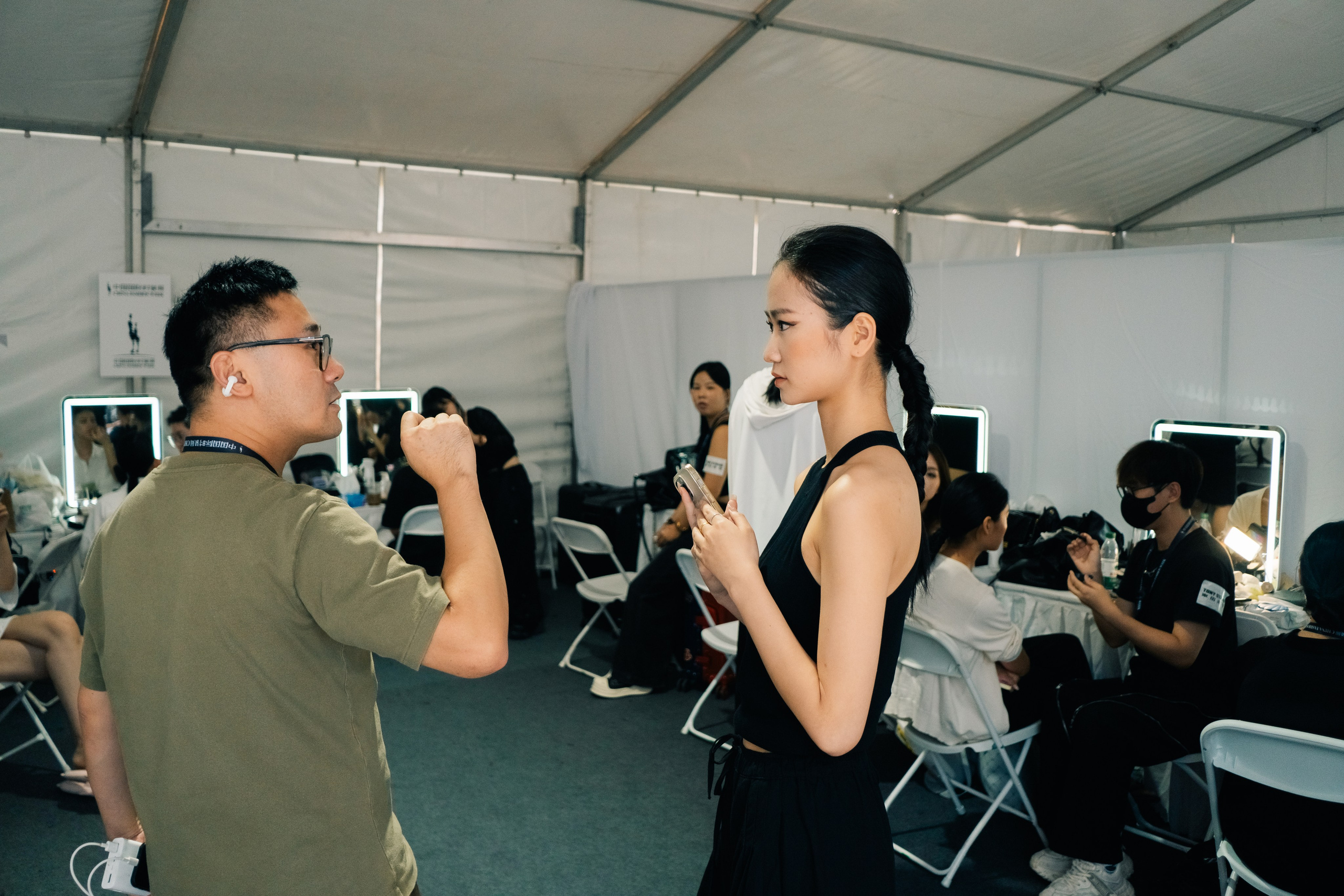 Guests at FW and backstage