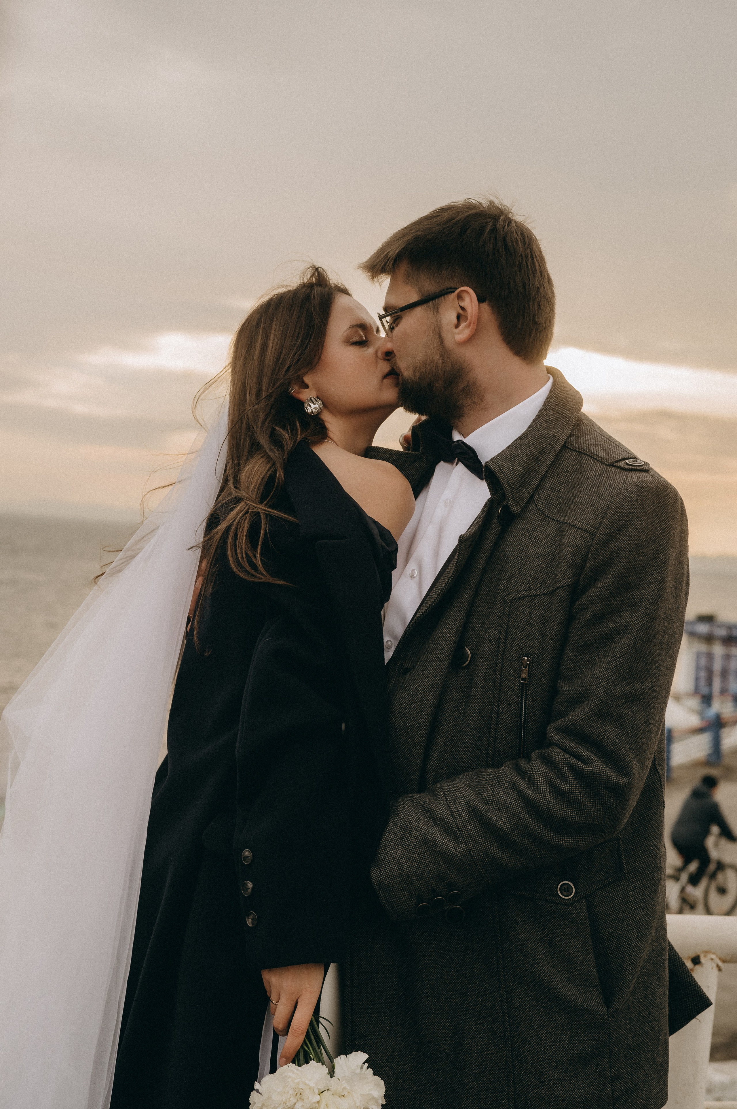 Дарья и Дмитрий — ноябрьская история. Фотограф Мария Стрелкова