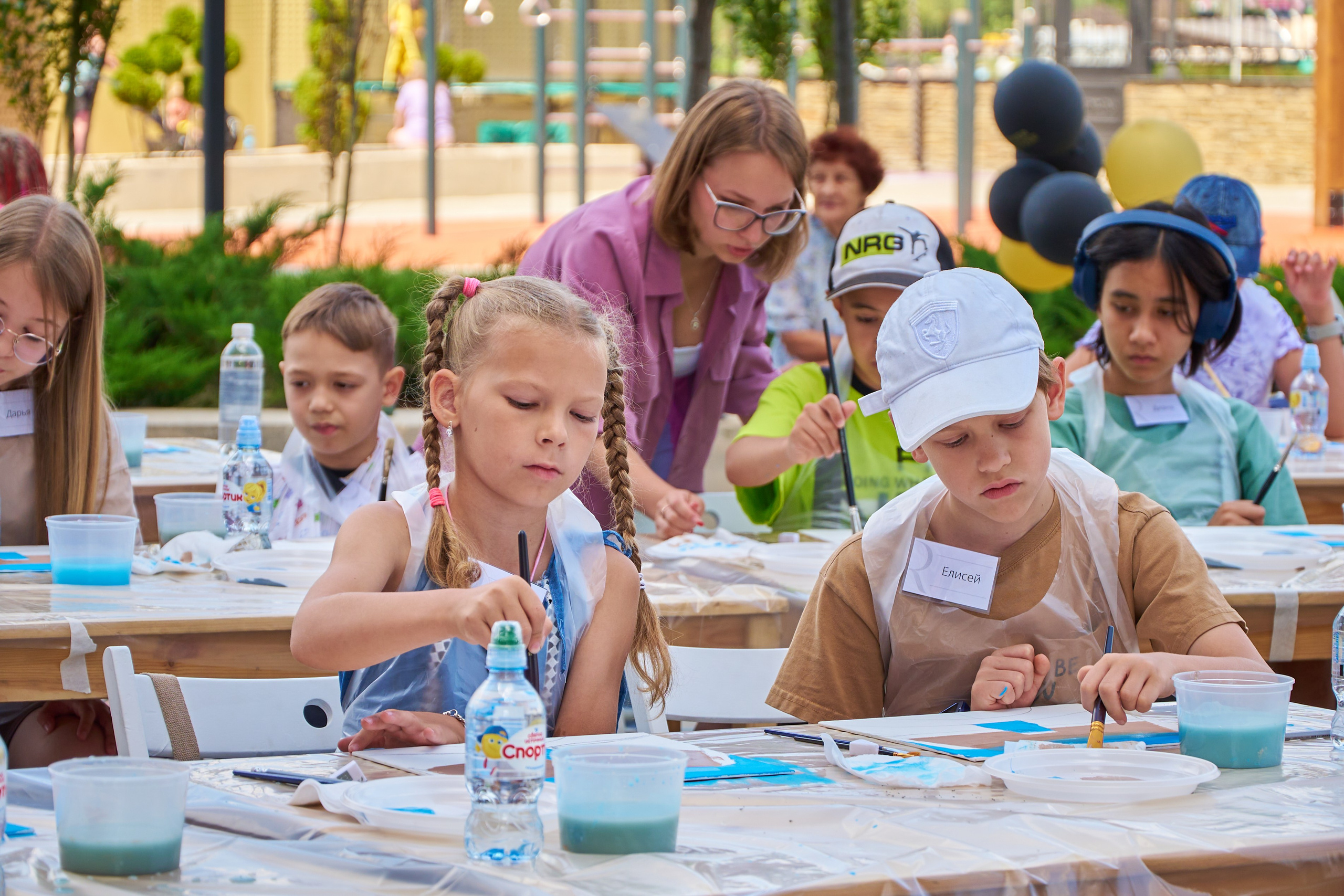 Мастер-класс по рисованию, Щелково, Ривер-хаус. Фотограф Щёлково