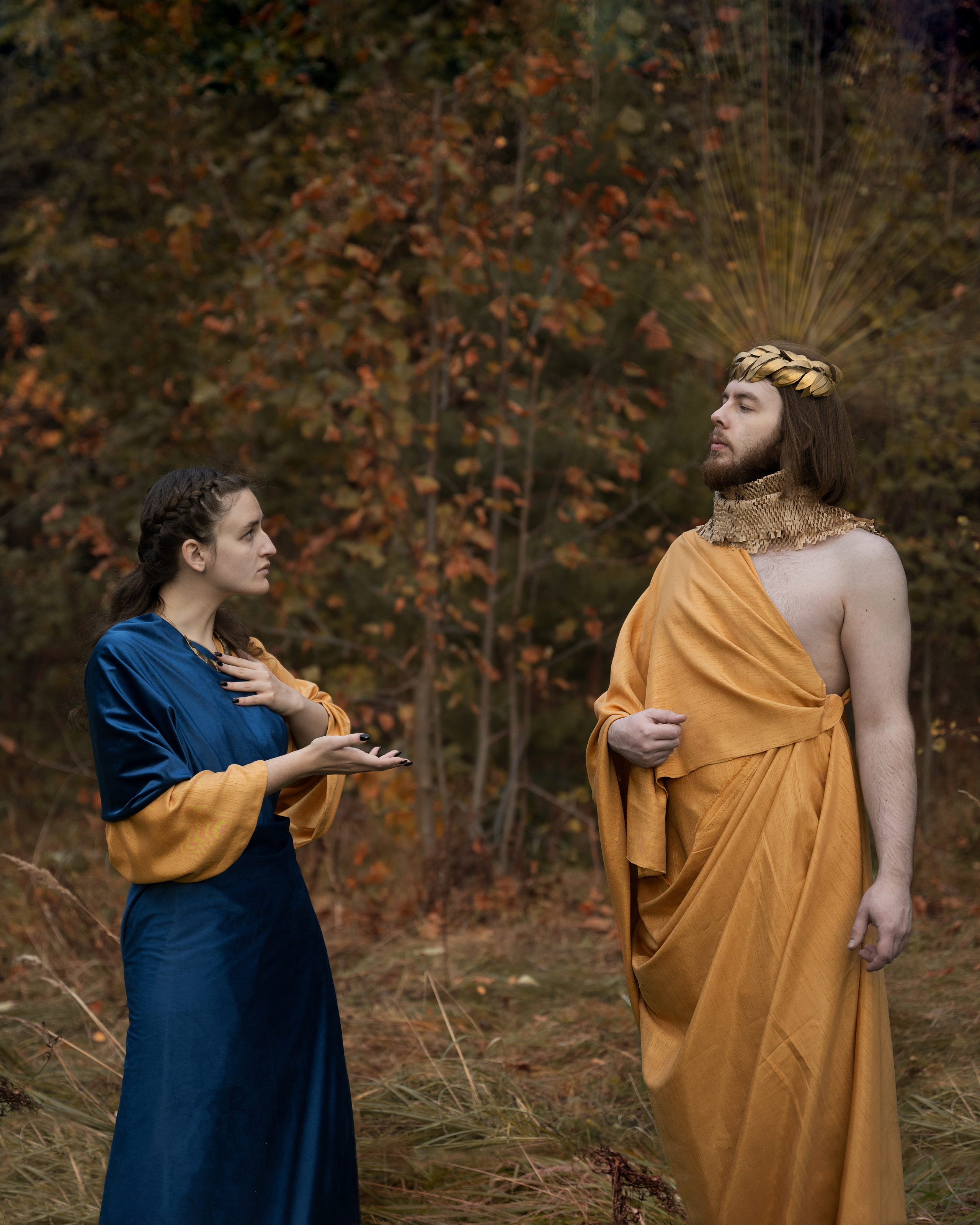 Времена Года. Деметра и Персефона. Анна Новосельцева. Индивидуальные фотосессии в Москве и М.О