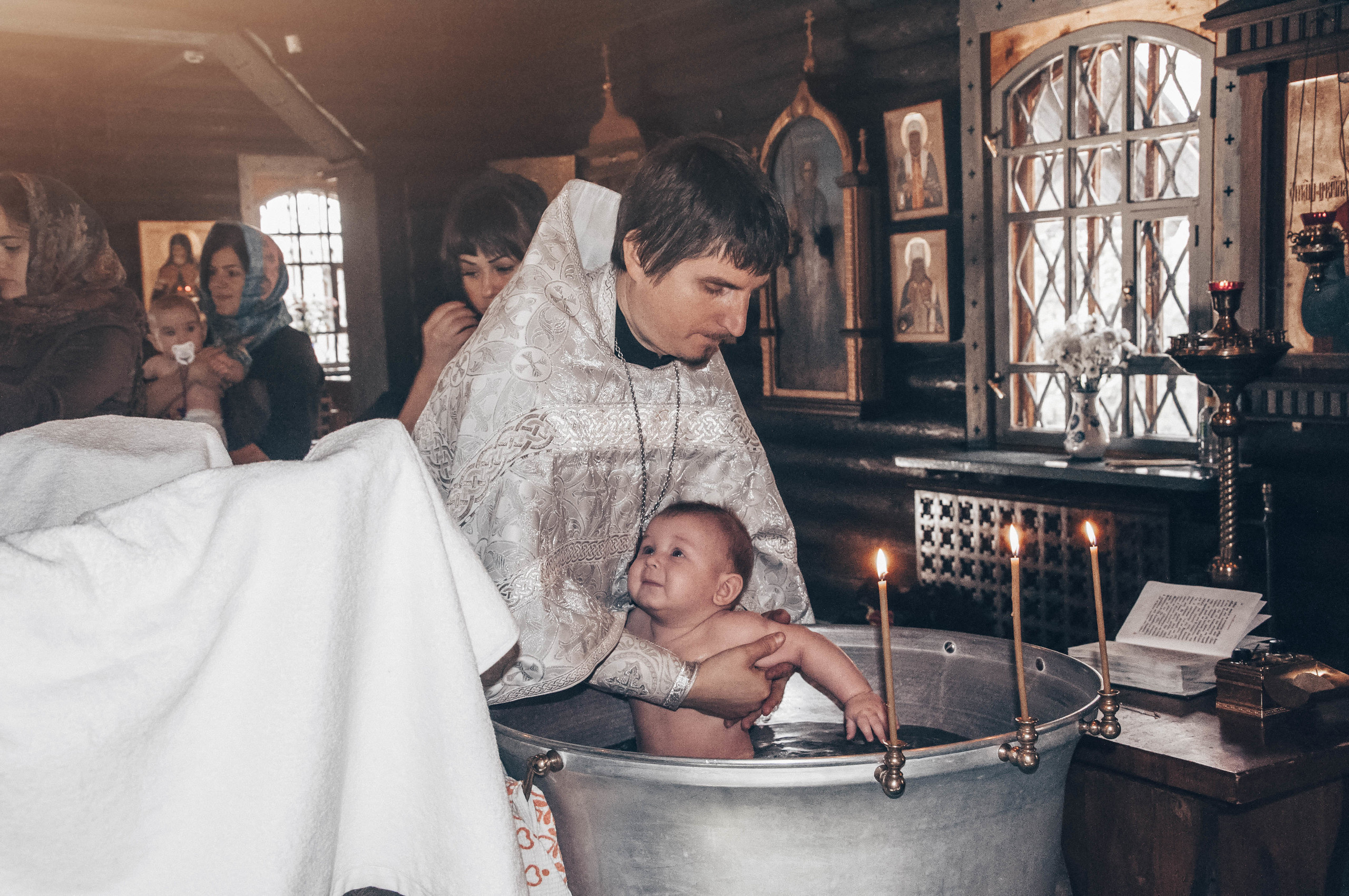 Крещение. Семейный и детский фотограф в Москве Олеся Сухова