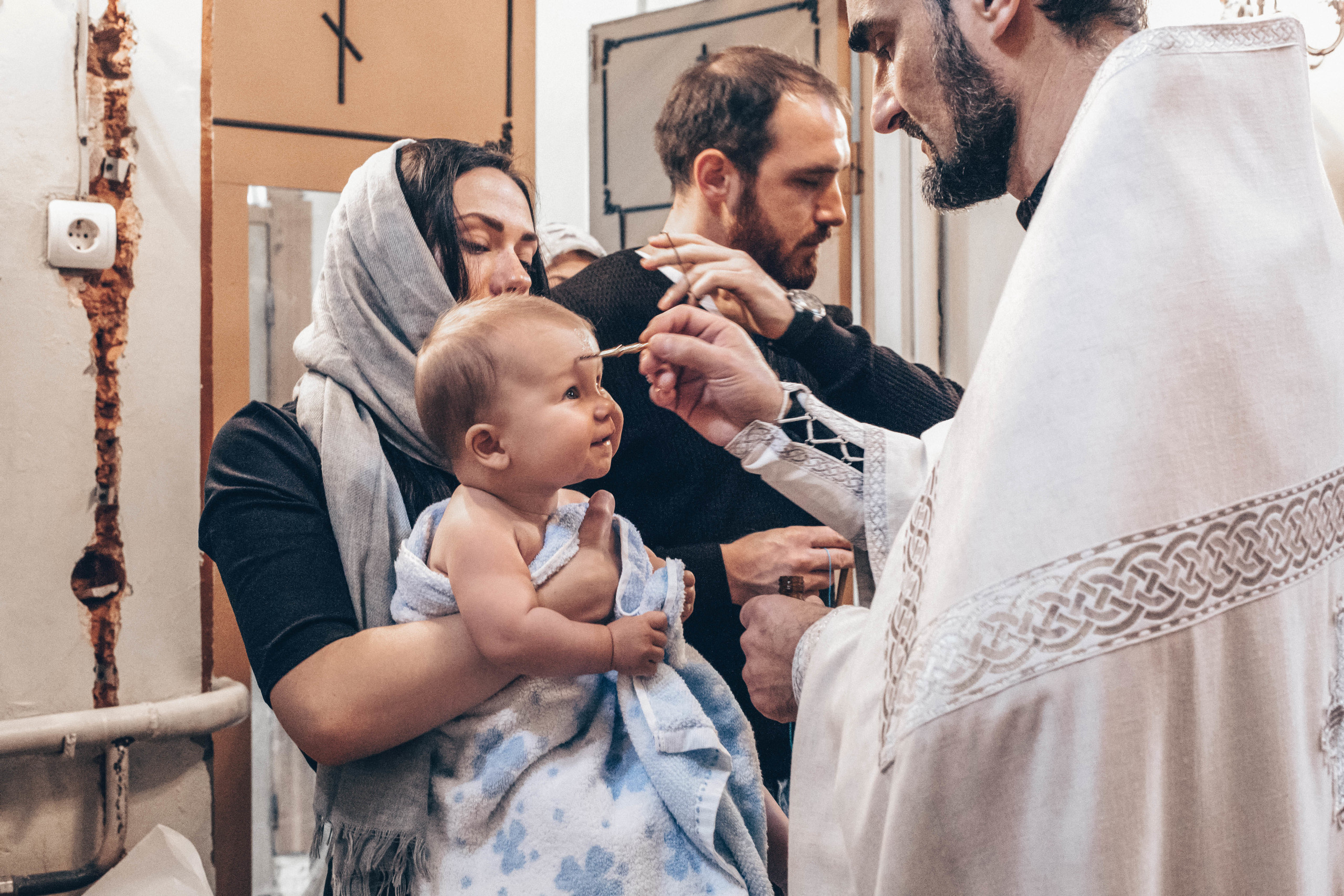 Крещение. Семейный и детский фотограф в Москве Олеся Сухова