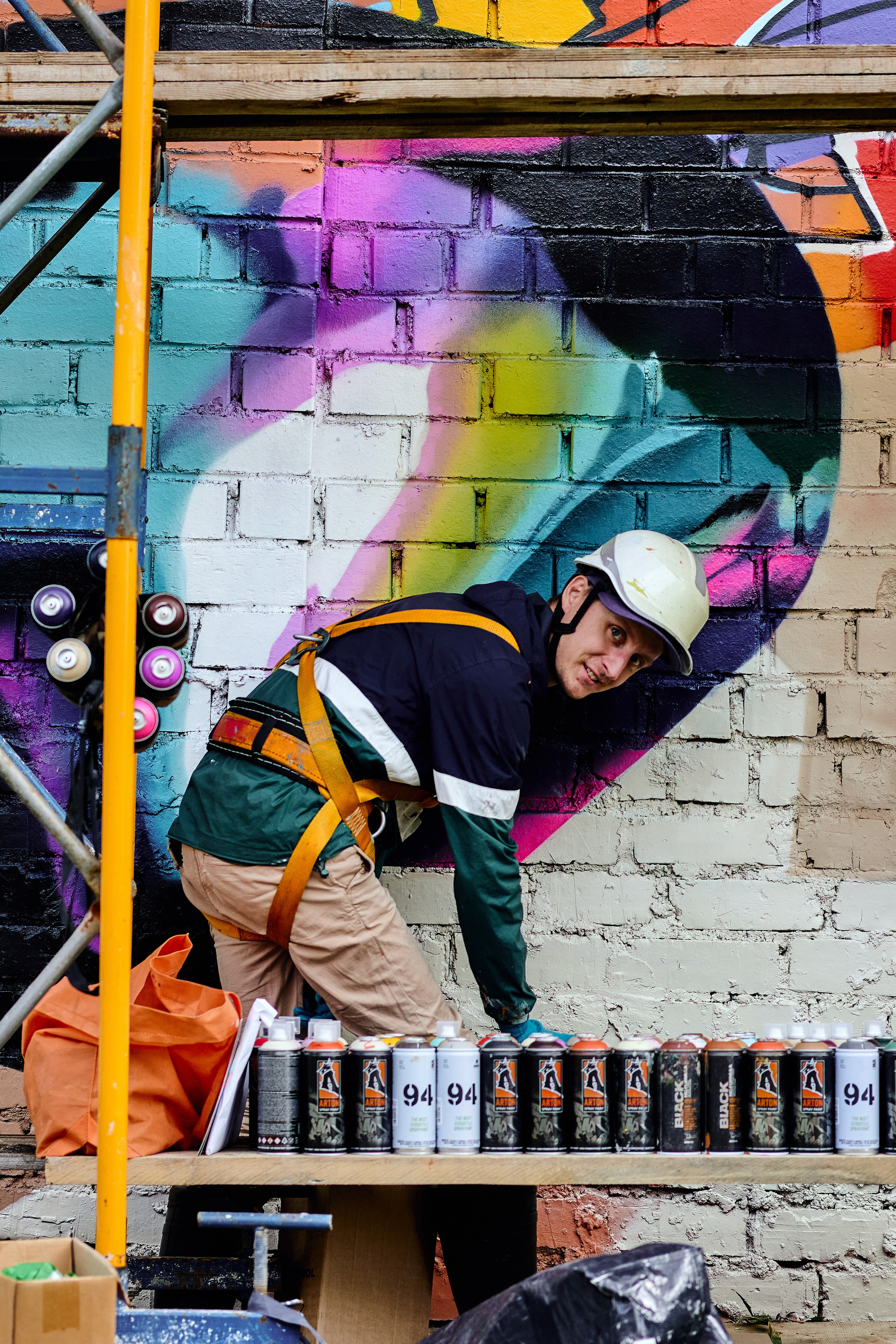 Граффити «Матрешка» Верхняя Пышма. ФОТОГРАФ ЕКАТЕРИНБУРГ