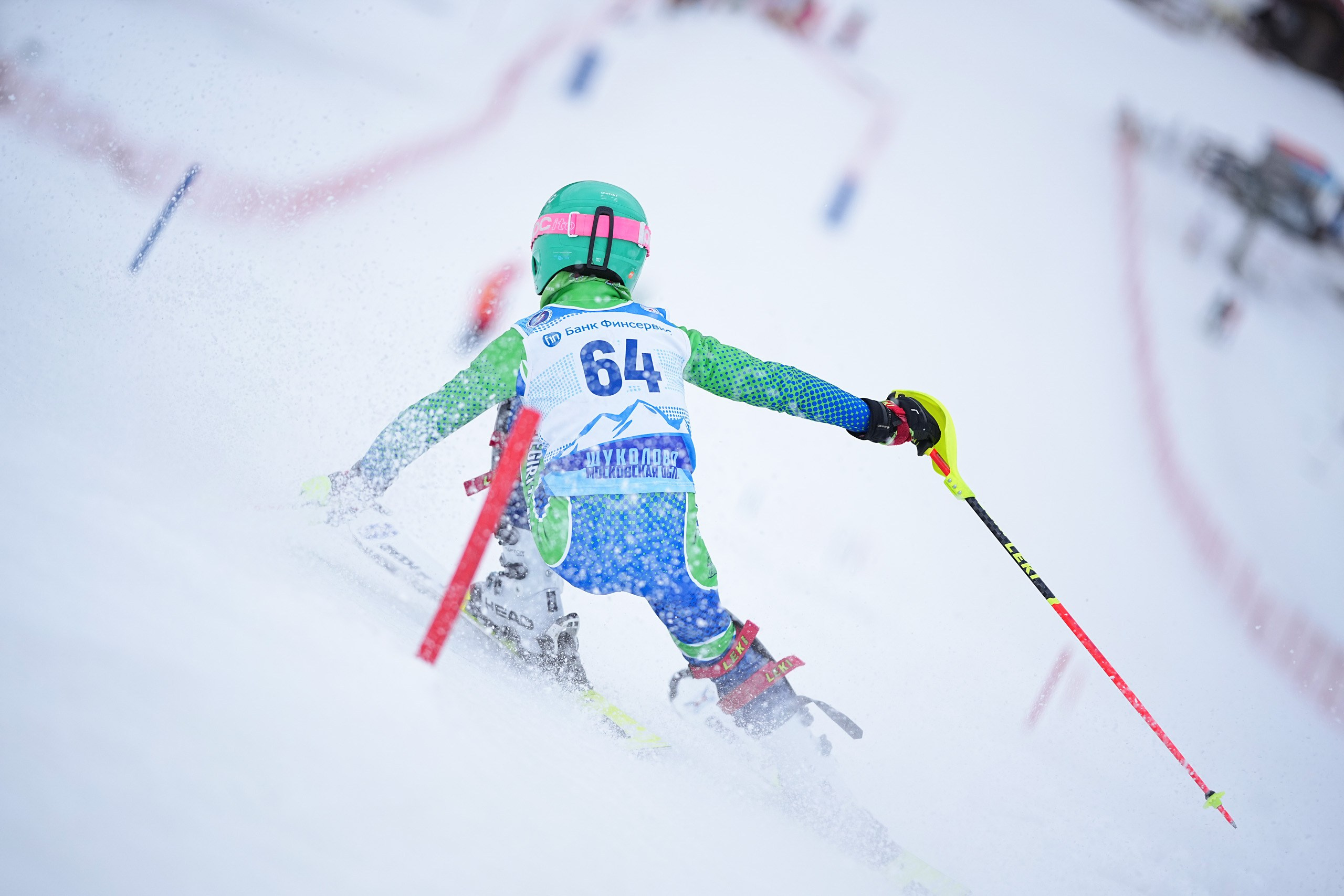 Первенство Дмитровского городского округа по горнолыжному спорту «Памяти А. Жирова» SL U10, U12. Фотограф Студитский Евгений