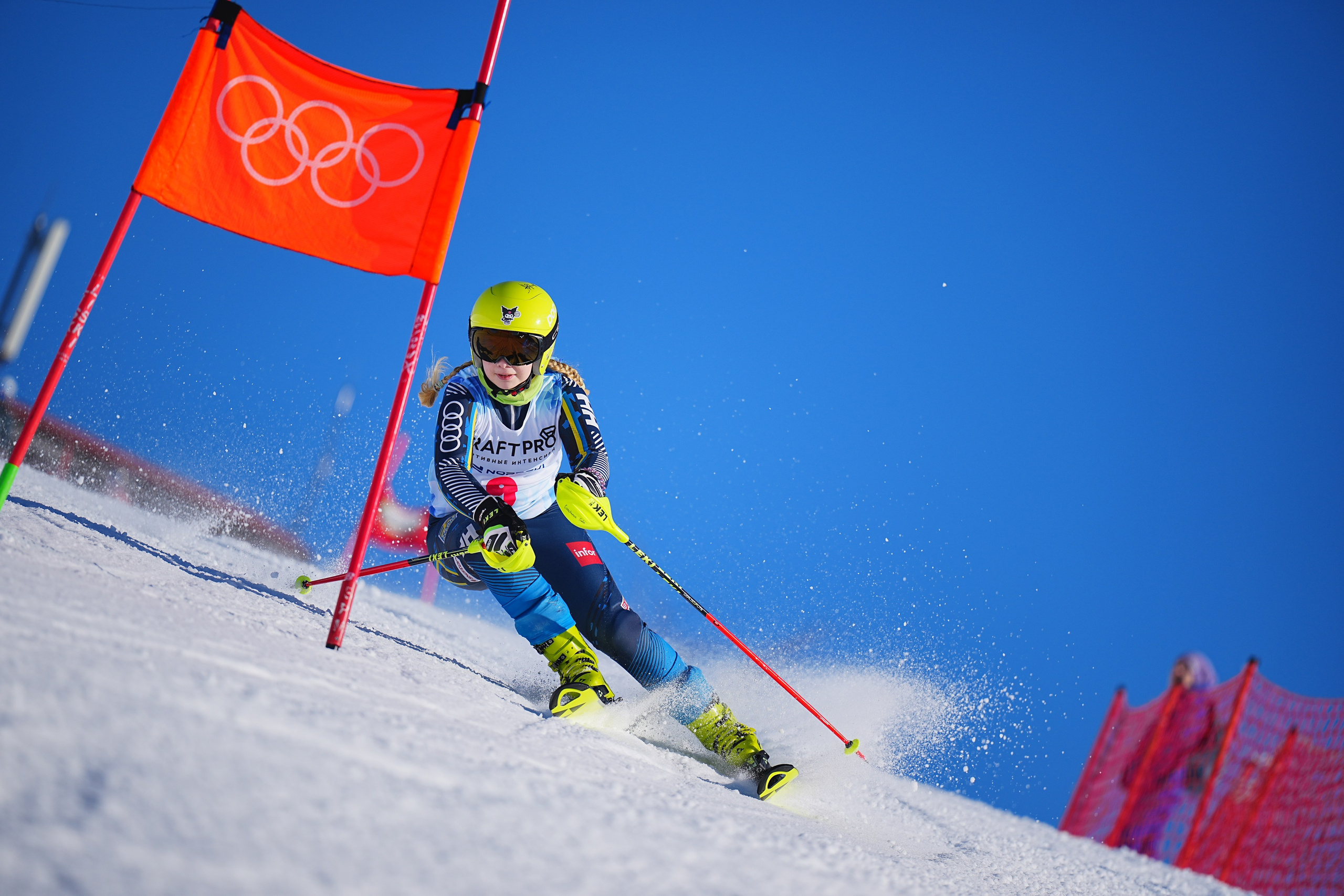 Шуколово. Открытое Первенство МФТИ по горным лыжам. GS, Telemark, 2024. Фотограф Студитский Евгений