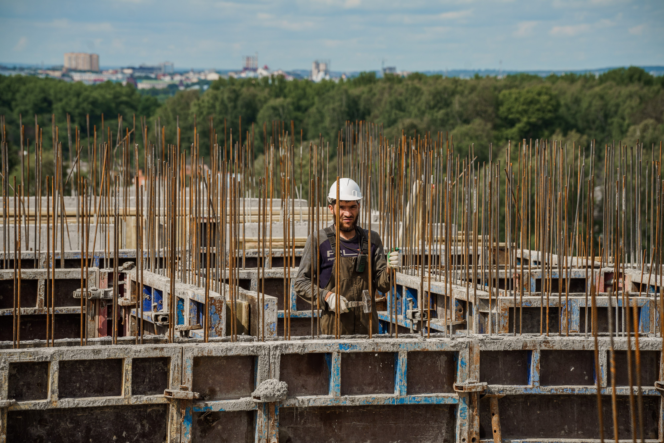 Строящийся ЖК — фоторепортаж. Репортажный фотограф Сергей Сажин г. Ярославль