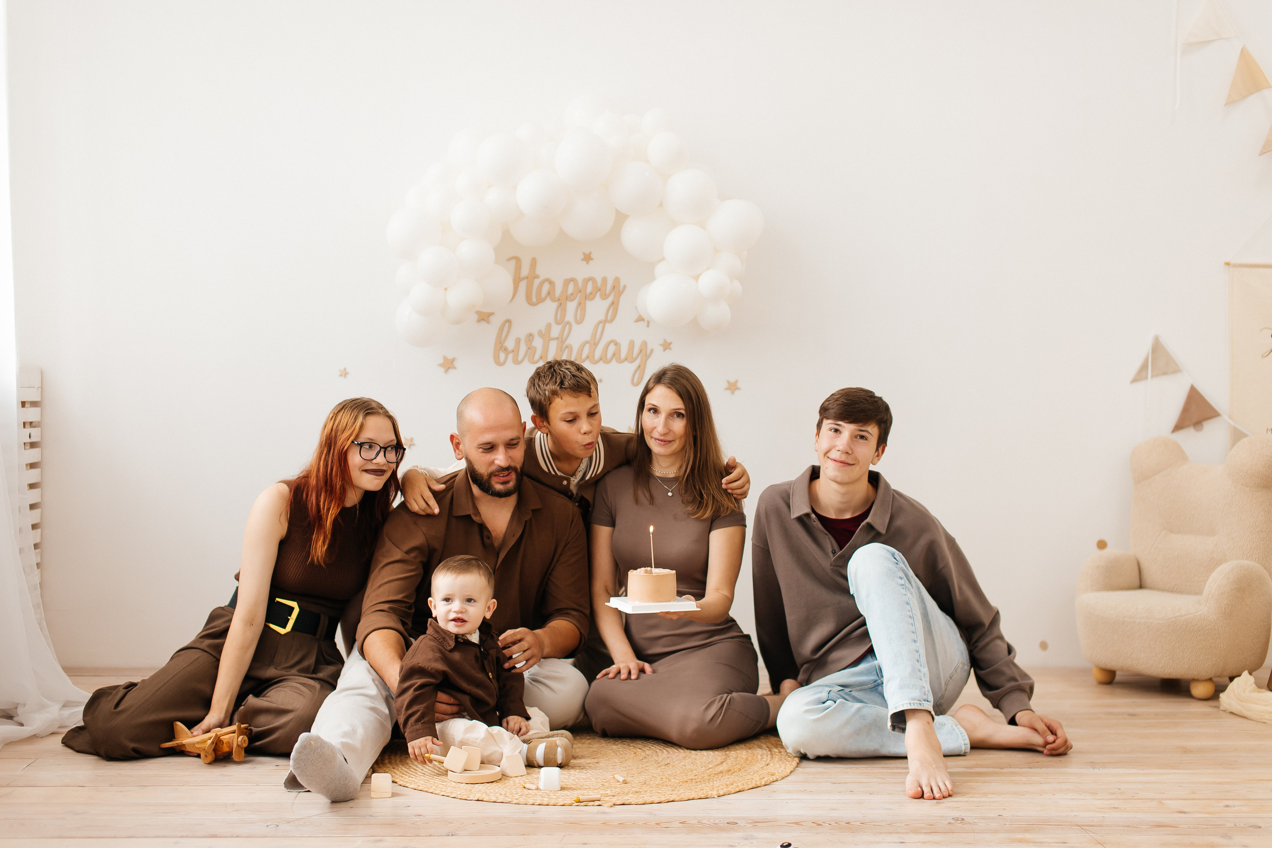 Серёже 1 годик. Свадебный и семейный фотограф в Санкт-Петербурге