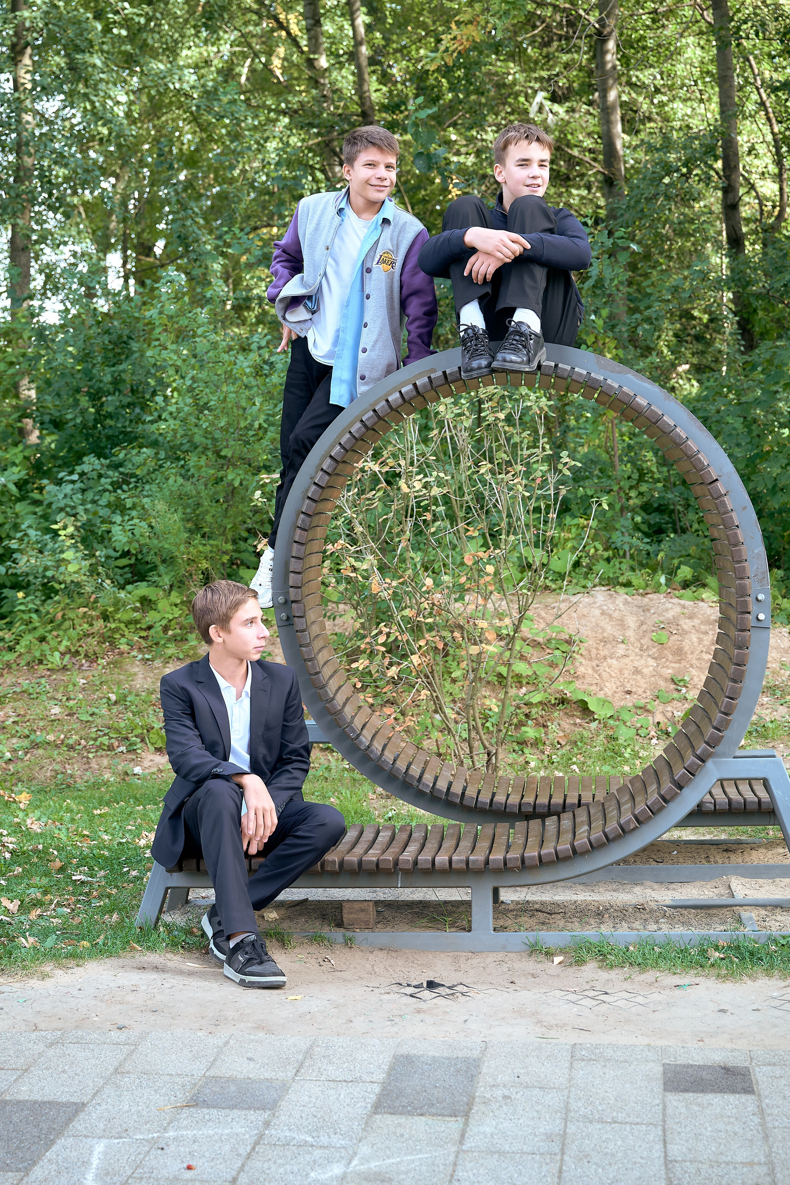 8А в сентябре (Гимназия 13, Одинцово). Школьный и семейный фотограф, Одинцово