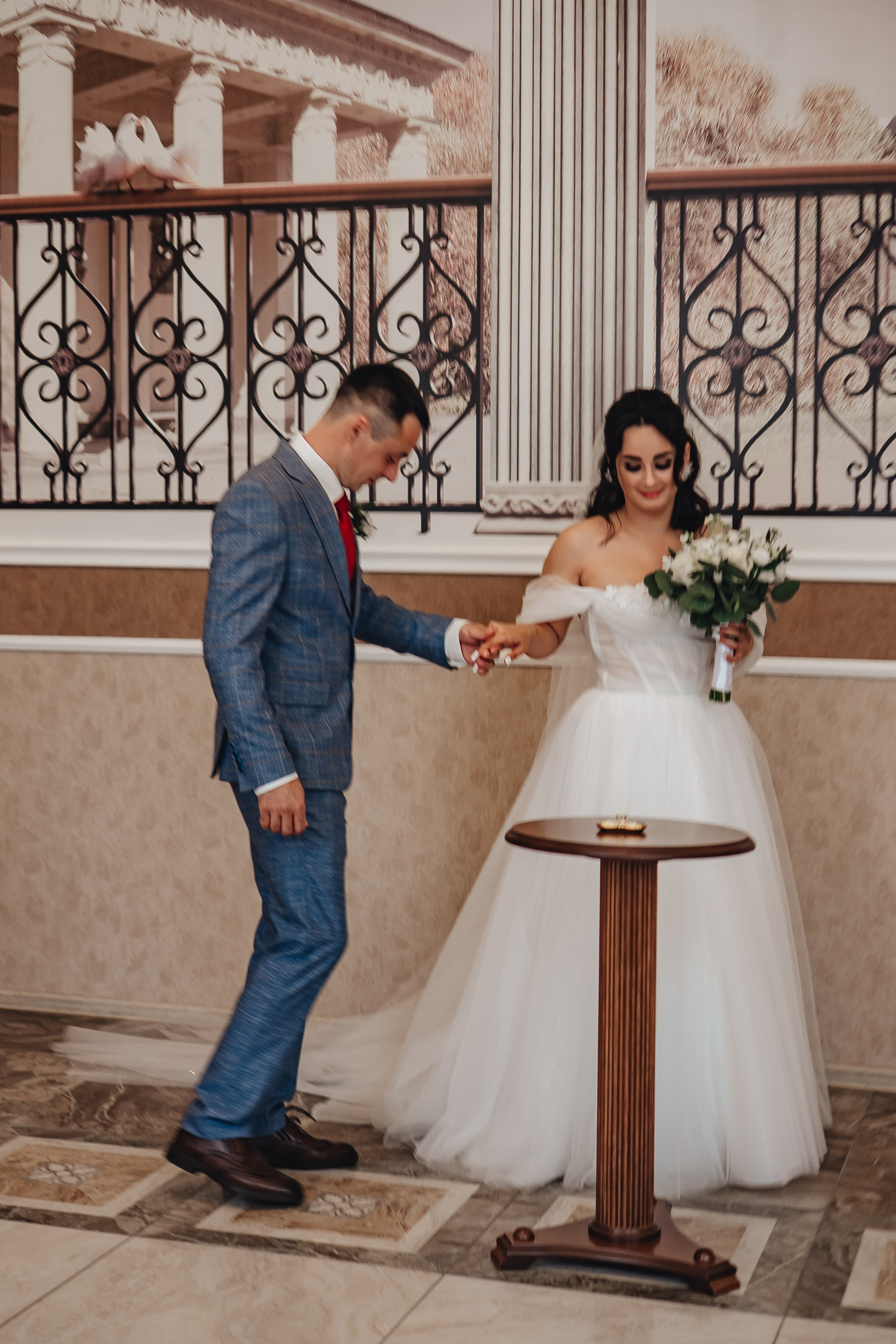 СВАДЕБНАЯ СЬЕМКА В ЗАГСЕ НА МОСКОВСКОМ ПРОСПЕКТЕ. Профессиональный фотограф, Санкт-Петербург — Виктория Богомолова