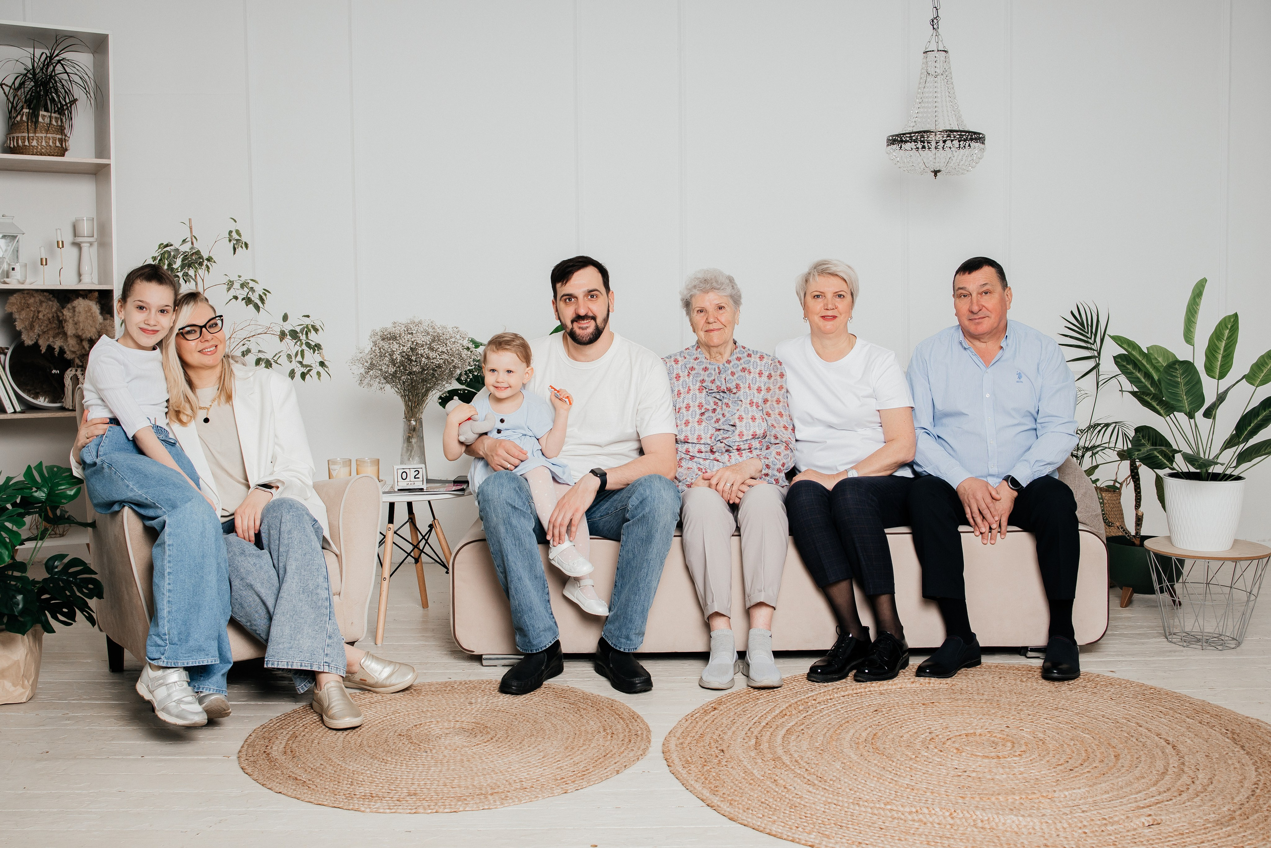 Семья Марии и Валерии. Детский и семейный фотограф в Пушкино, Мытищи, Москва Сергеева Светлана