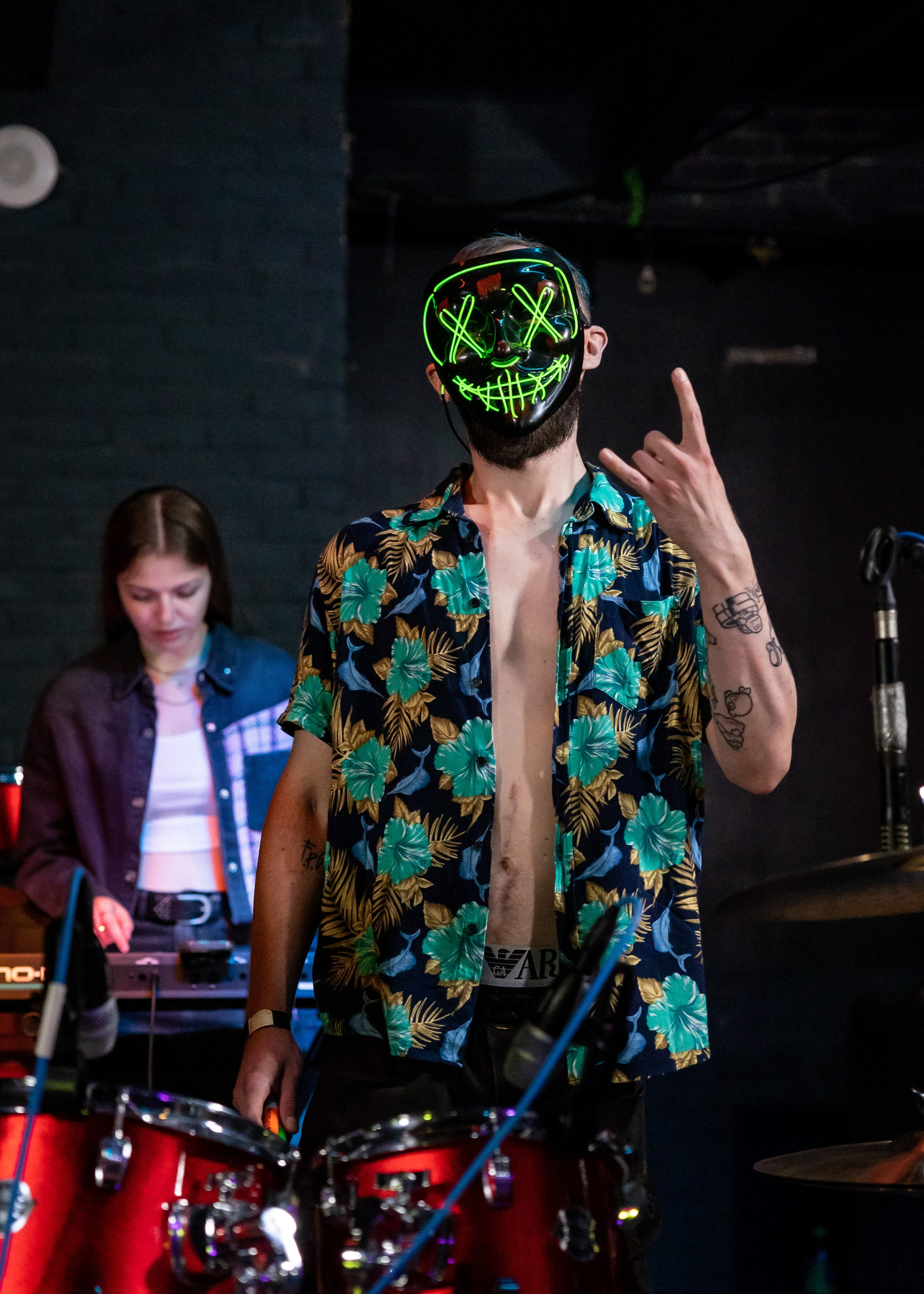 Концерт «Не Школа Барабанов» в Клубе «SOVA». Фотограф Владимир Охрименко