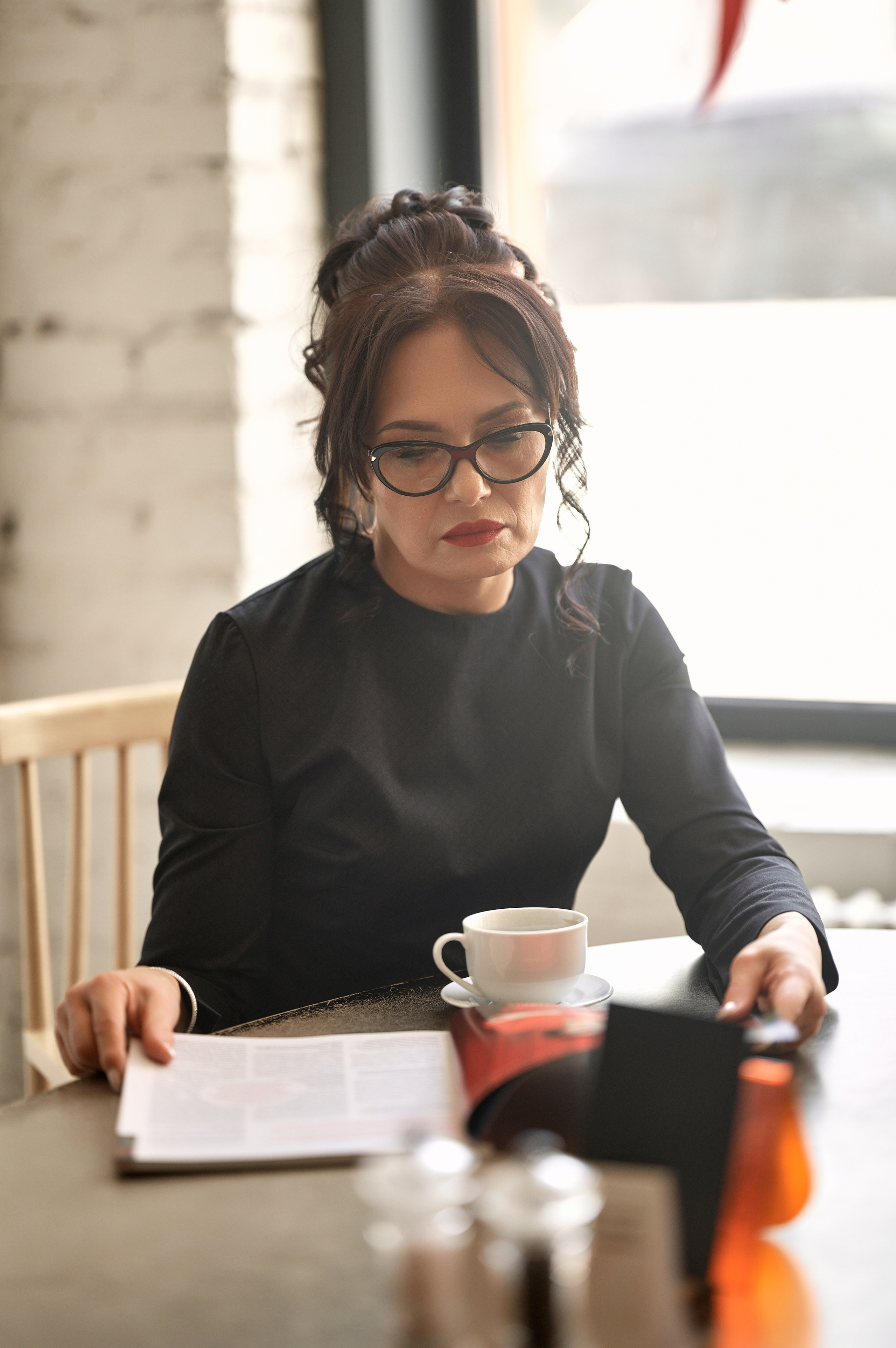 Фотосессия в кафе — женский портрет, Новокузнецк