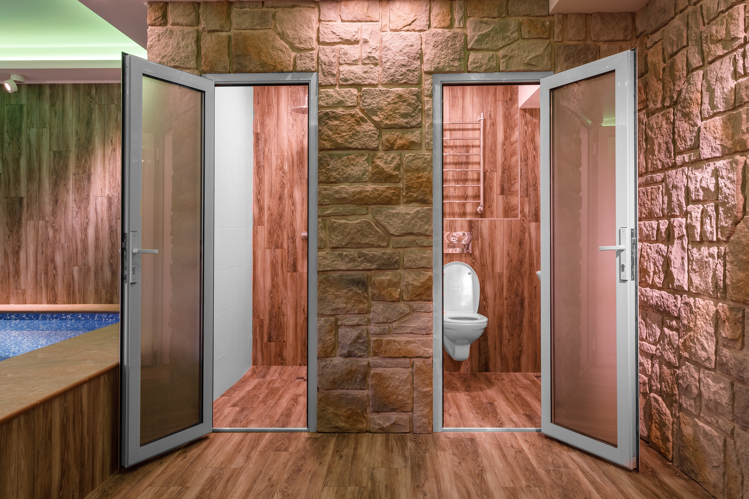 Интерьерная фотосъемка сауны. Максим Бондарев, коммерческий фотограф для бизнеса | Курск