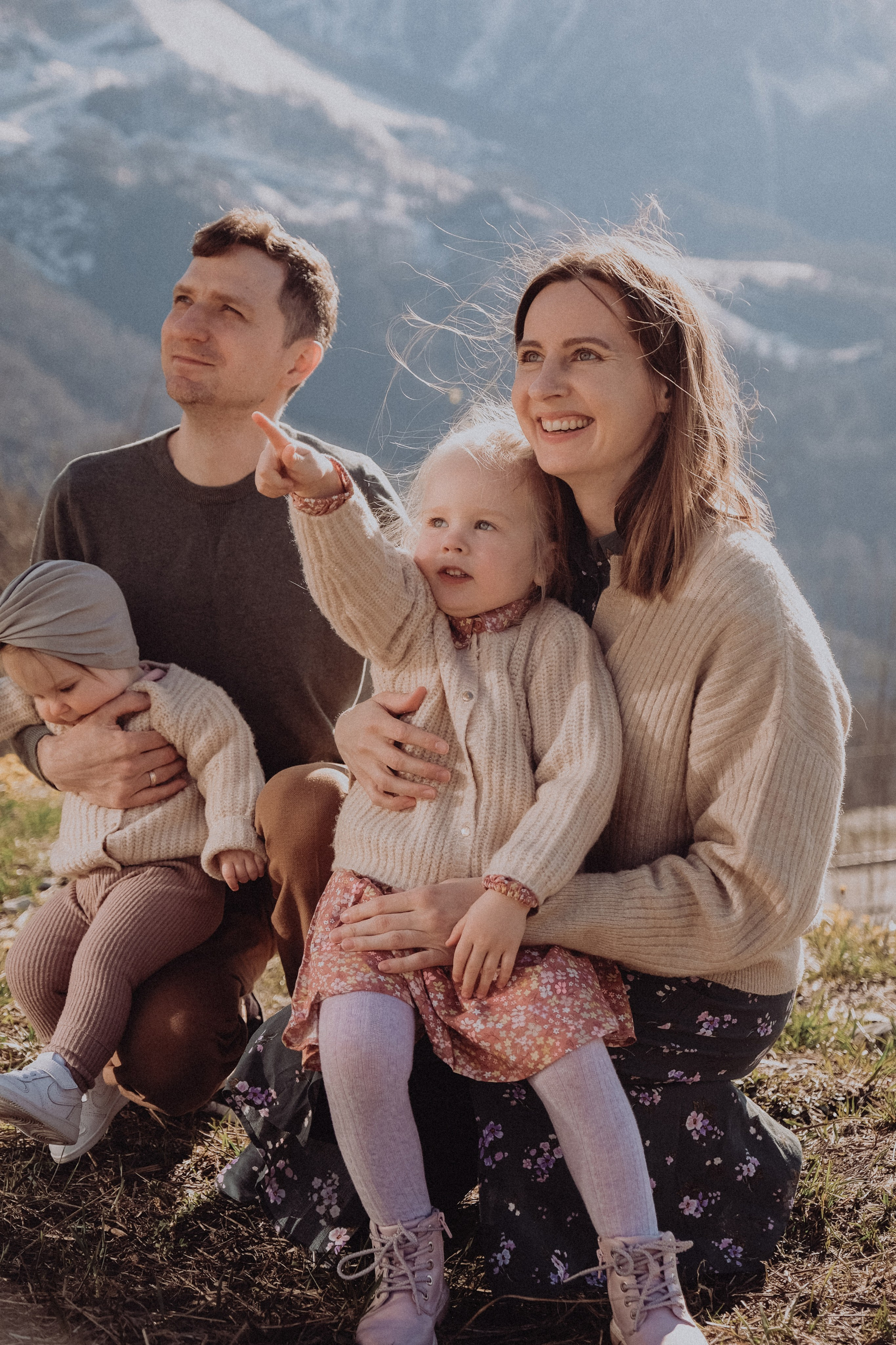 Семья Есении и Эмилии. Семейный фотограф Москва