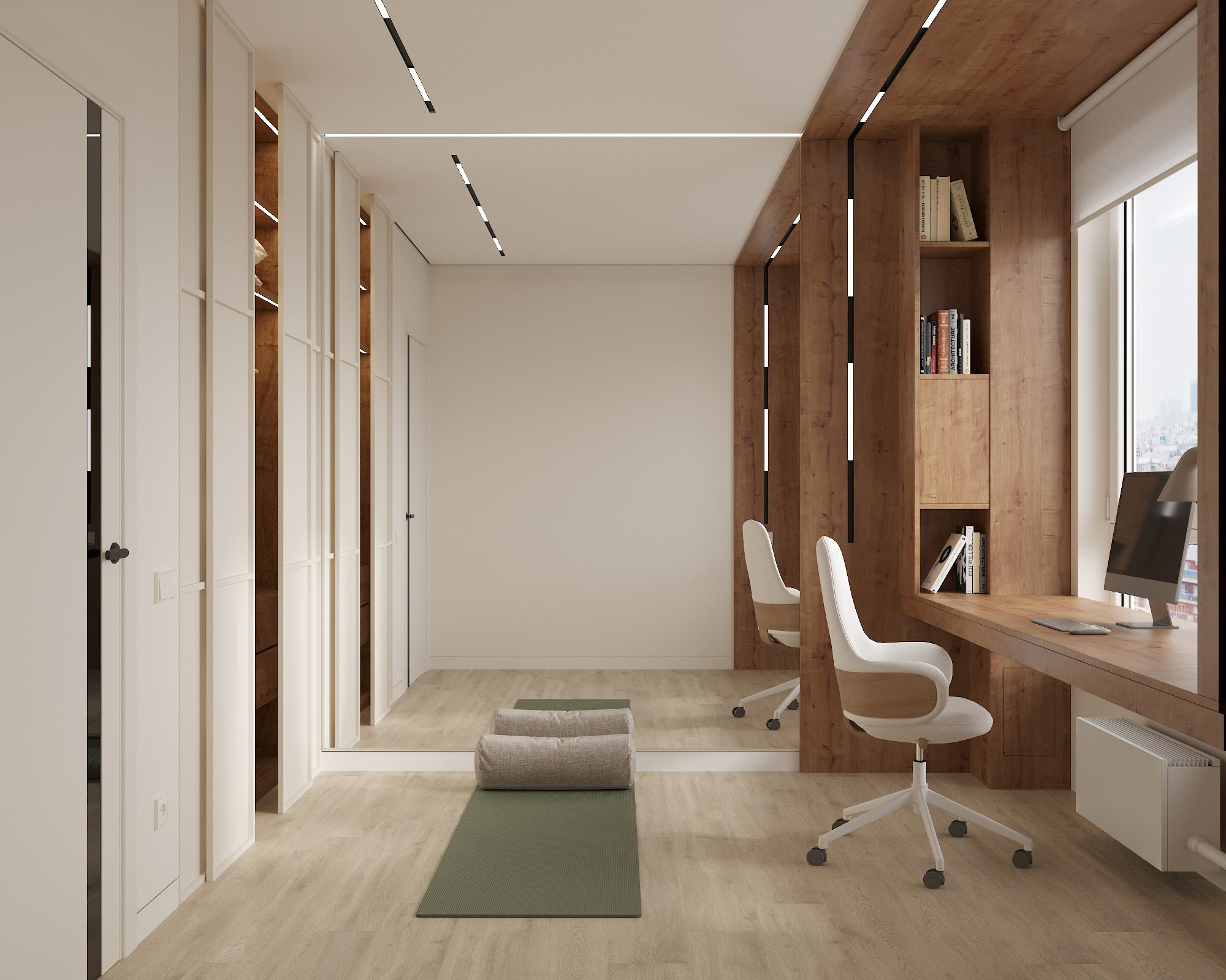 Квартира «Спокойные чувства». Архитектура, дизайн-интерьера, проектирование