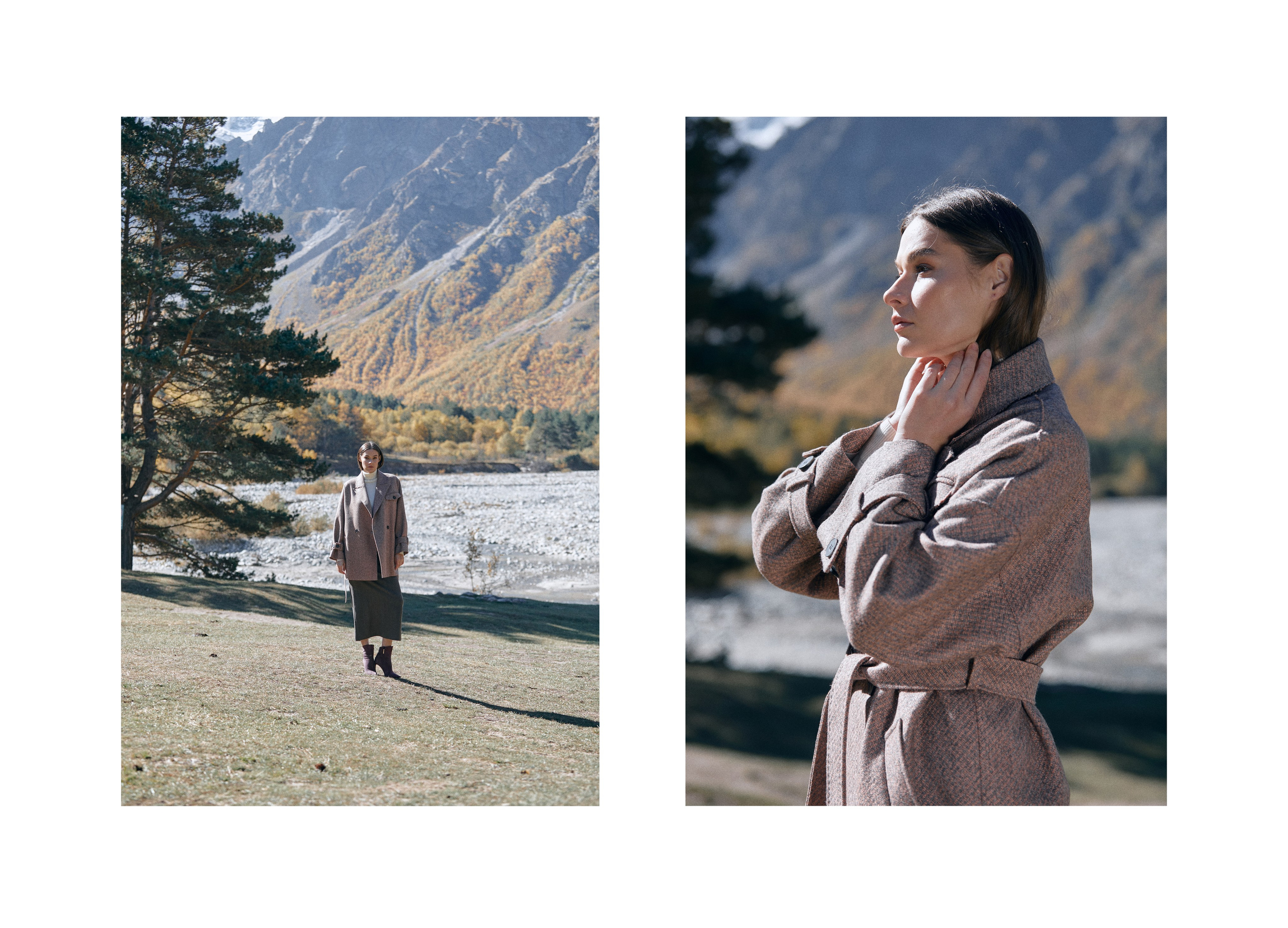 Съемка для бренда одежды в горах. Фотограф Продюсер в горах КБР / Москва  Нальчик Горы