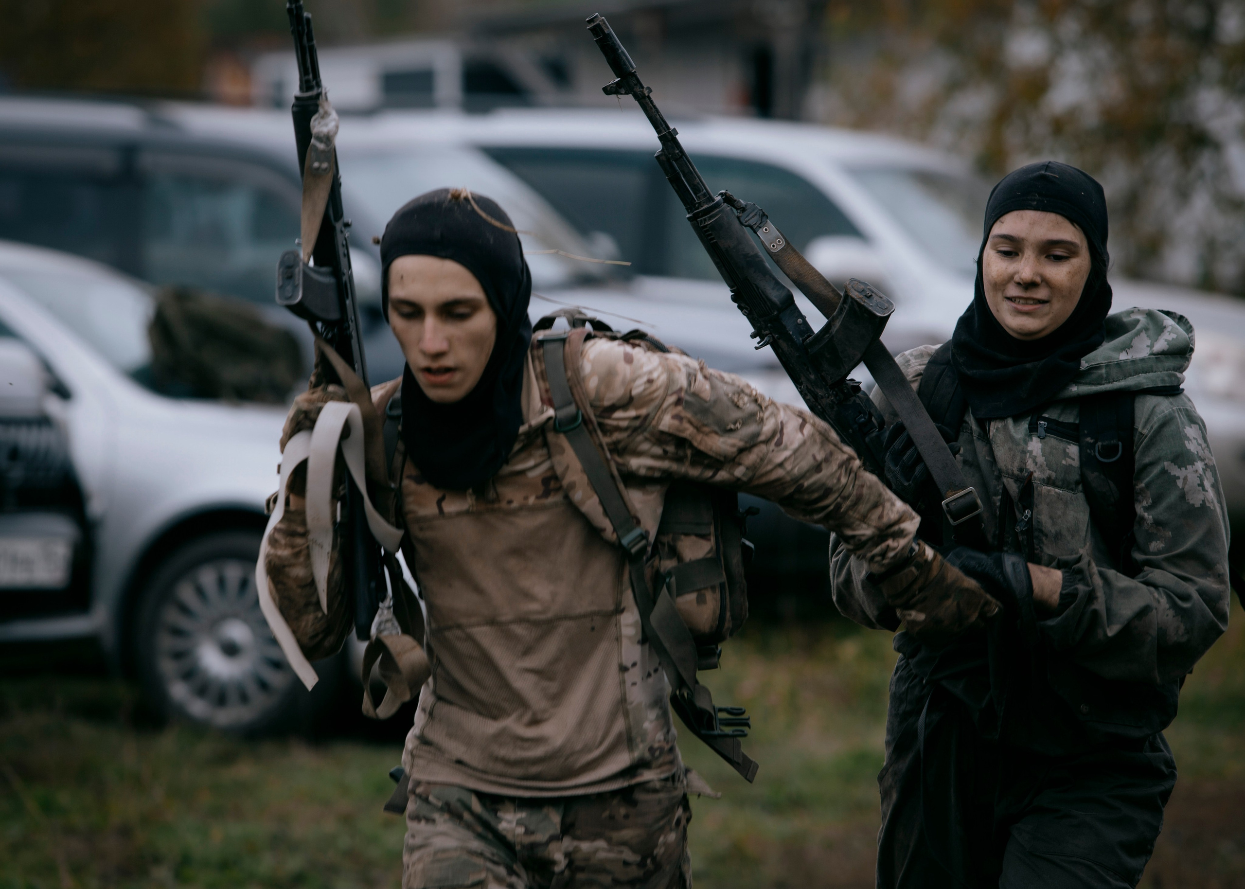 Квалификационные испытания. Сдача на шеврон «Боевая Единица». Портретный фотограф в Москве Дарья Цезария