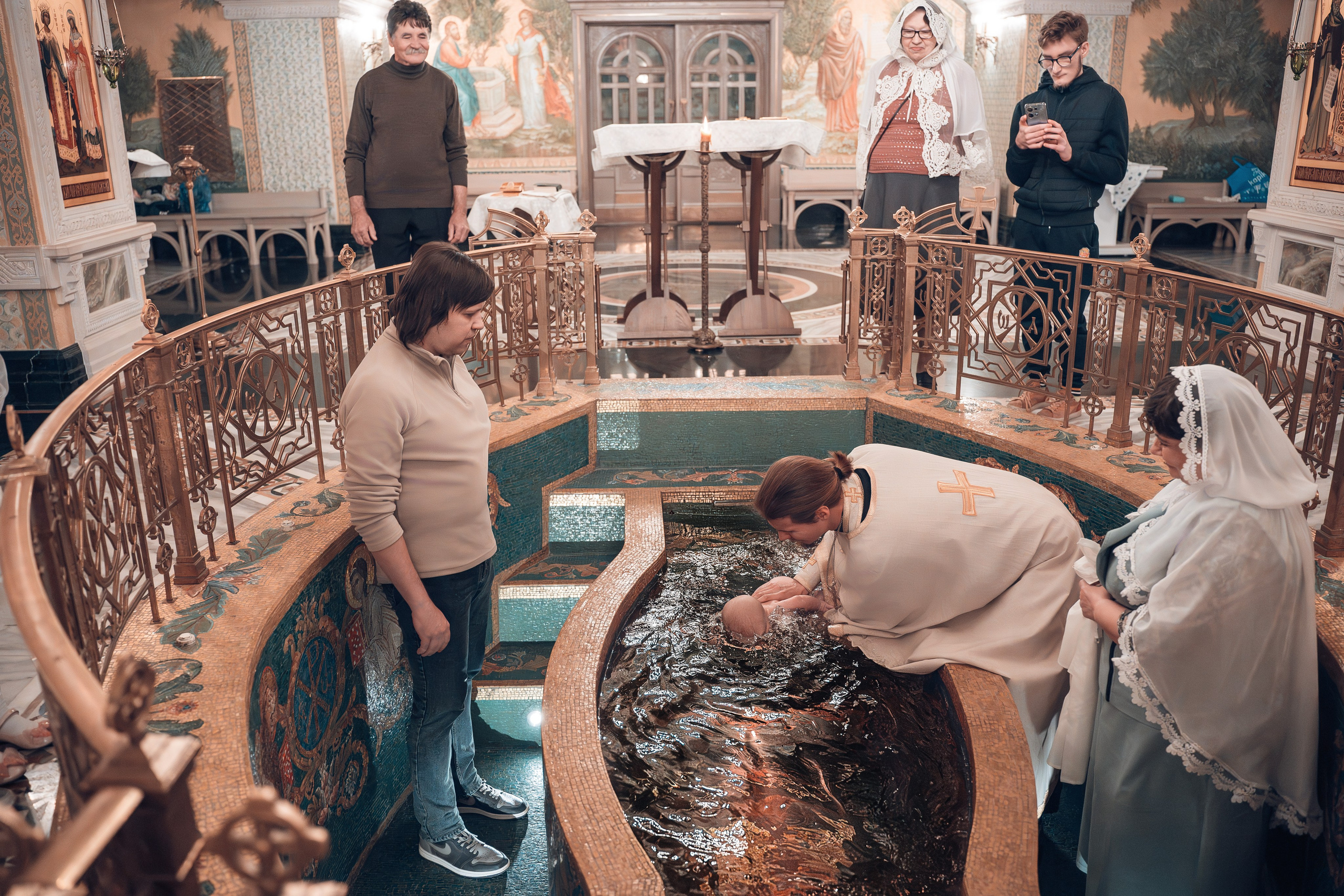 Таинство Крещения Дмитрия