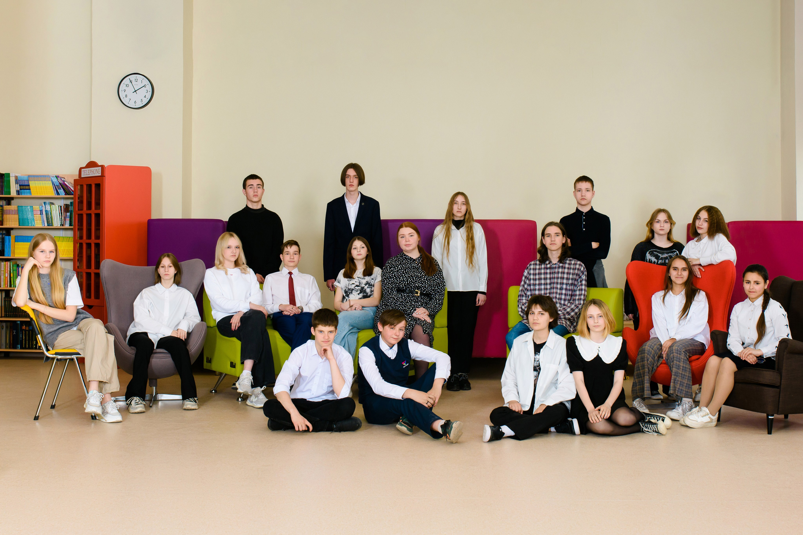 Школьная фотосессия в Томске. Студия выпускных альбомов Ольги Галкиной. Томск