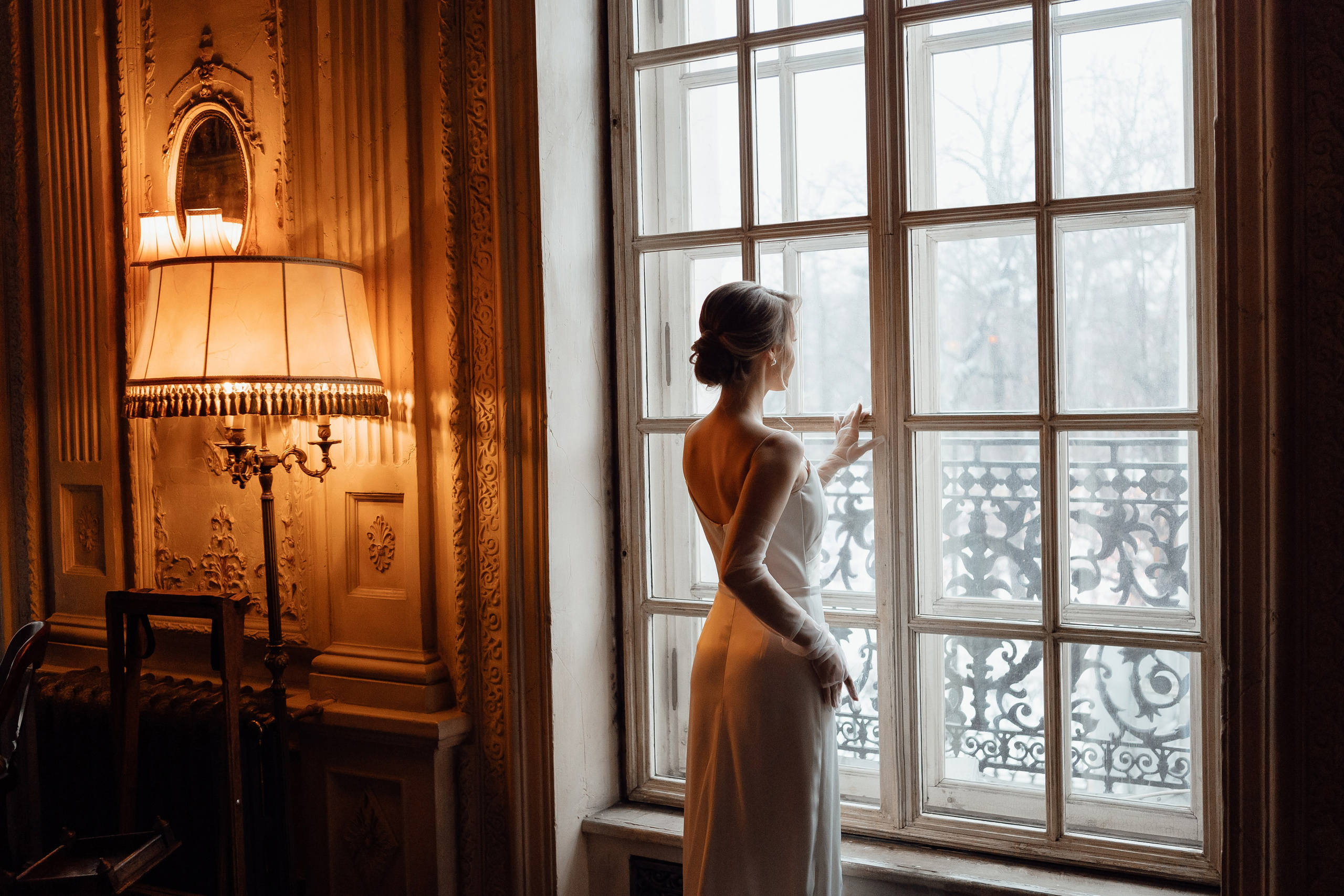 Свадебная фотосессия в кафе Пушкин