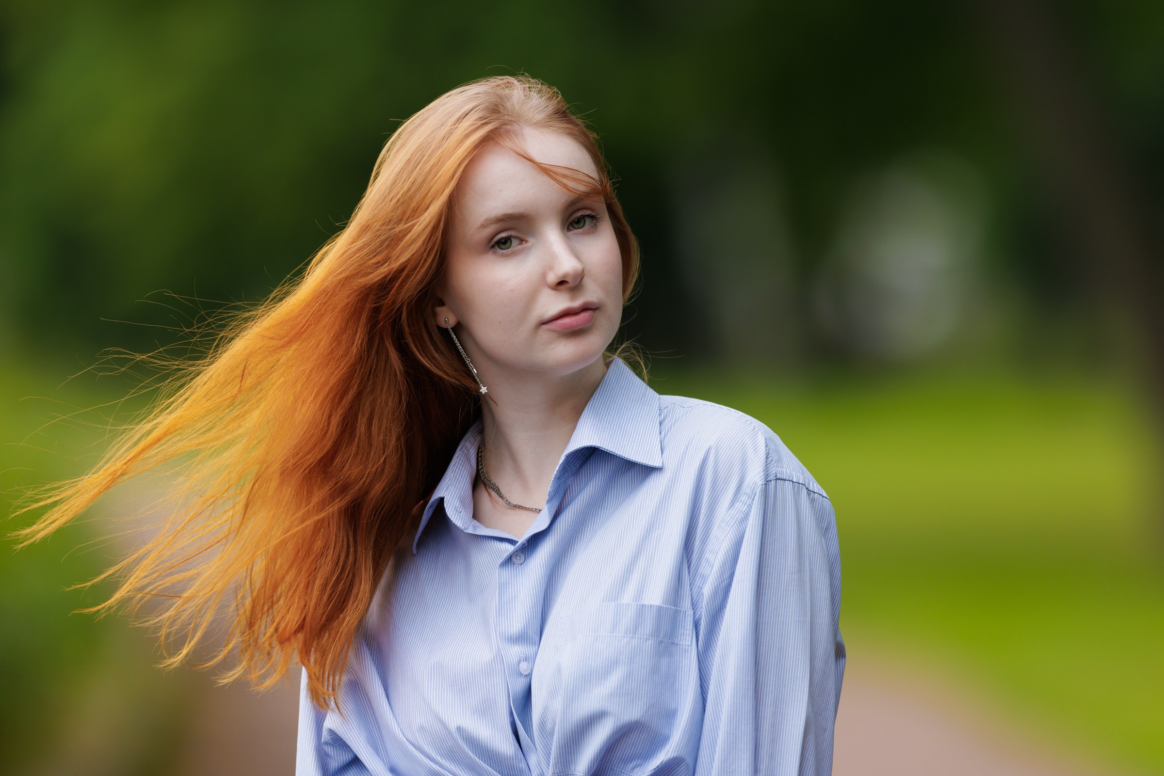 Маша Исаева. Петровский парк. Портретный фотограф в Санкт-Петербурге Александр Быстрицкий