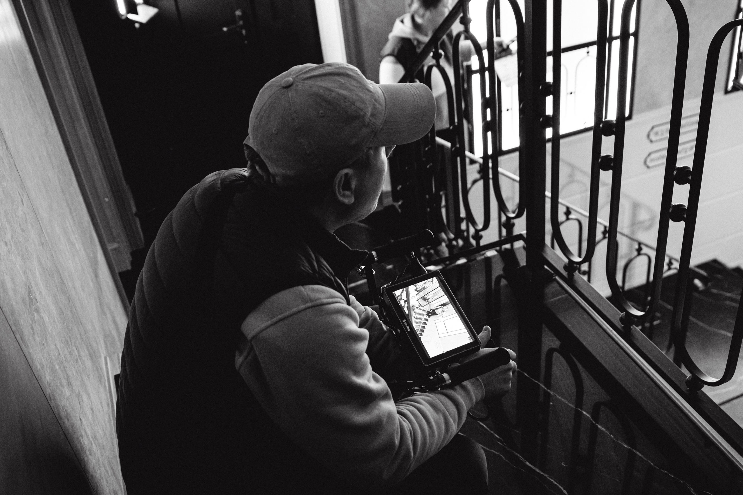 Пушкин в отеле «Оболенский». Съёмка ролика для конкурса. Портретный фотограф в Санкт-Петербурге Дмитриева Наталия