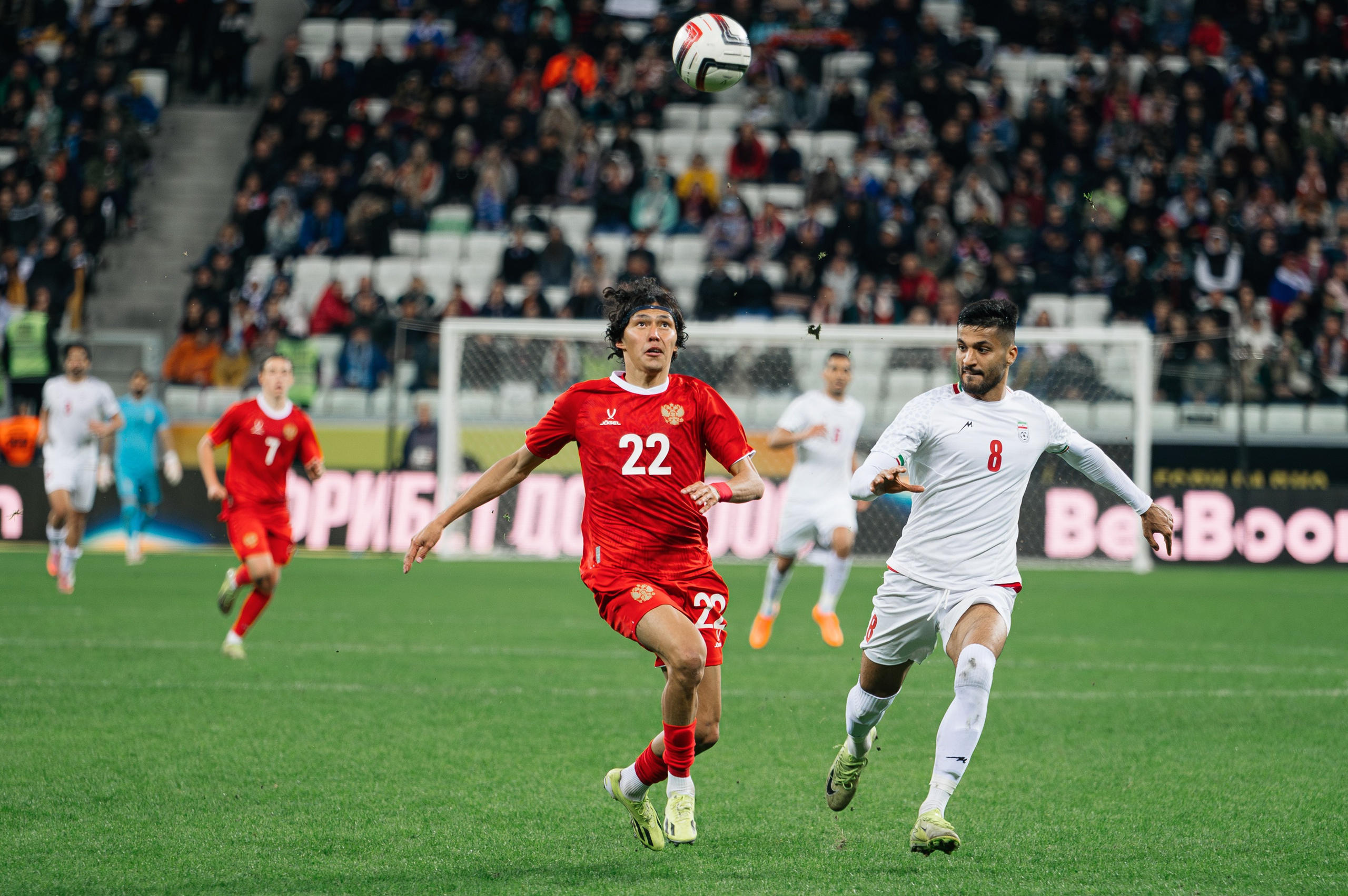 Матч Россия — Иран 2025. Фотограф в Волгограде Виталий Самойлов