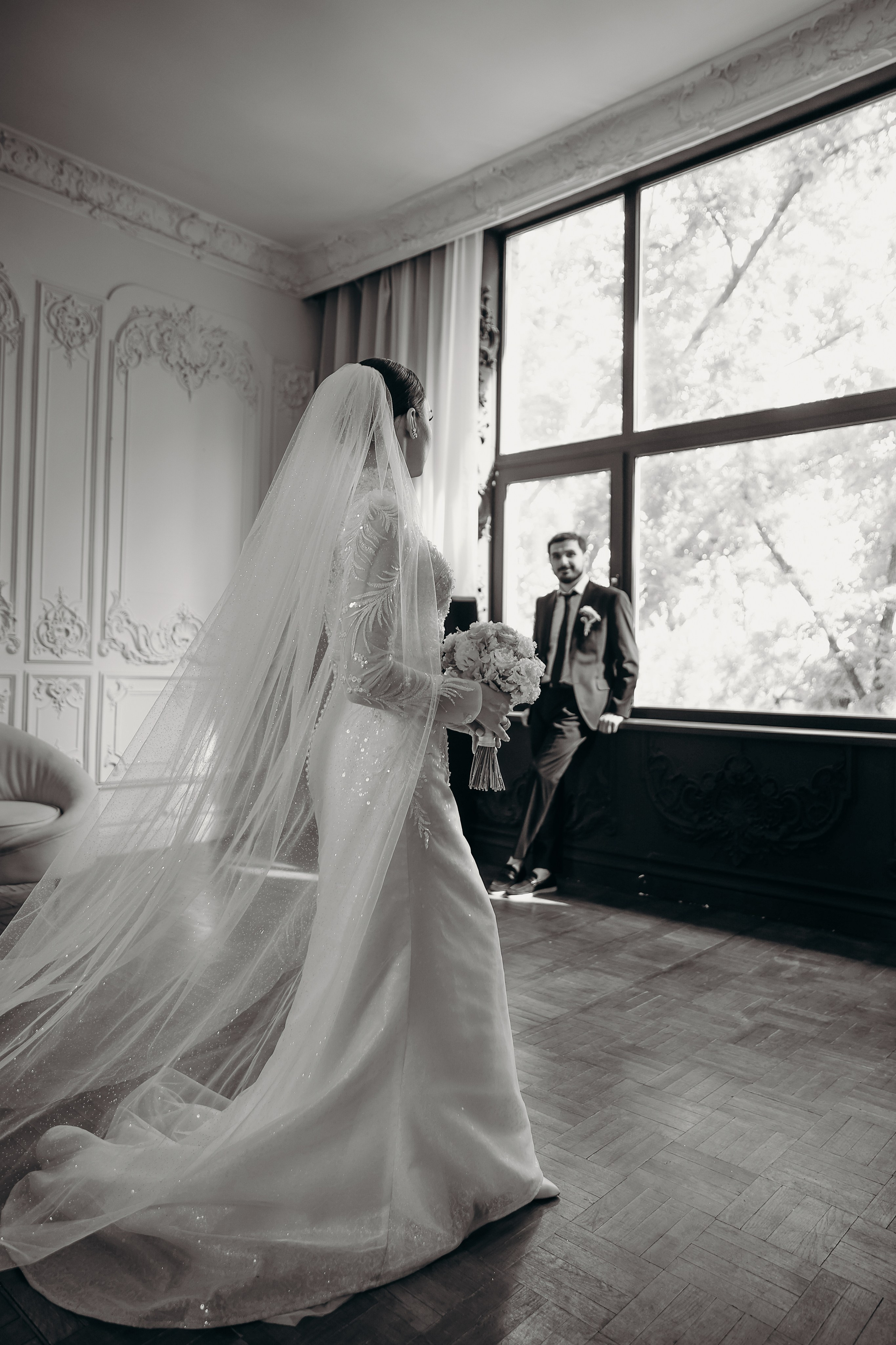 Свадебная фотосессия в фотостудии «Hram» 24.08.2024. Свадебный и семейный фотограф Виолетта Сидельникова. Краснодар, Россия, Беларусь, Европа