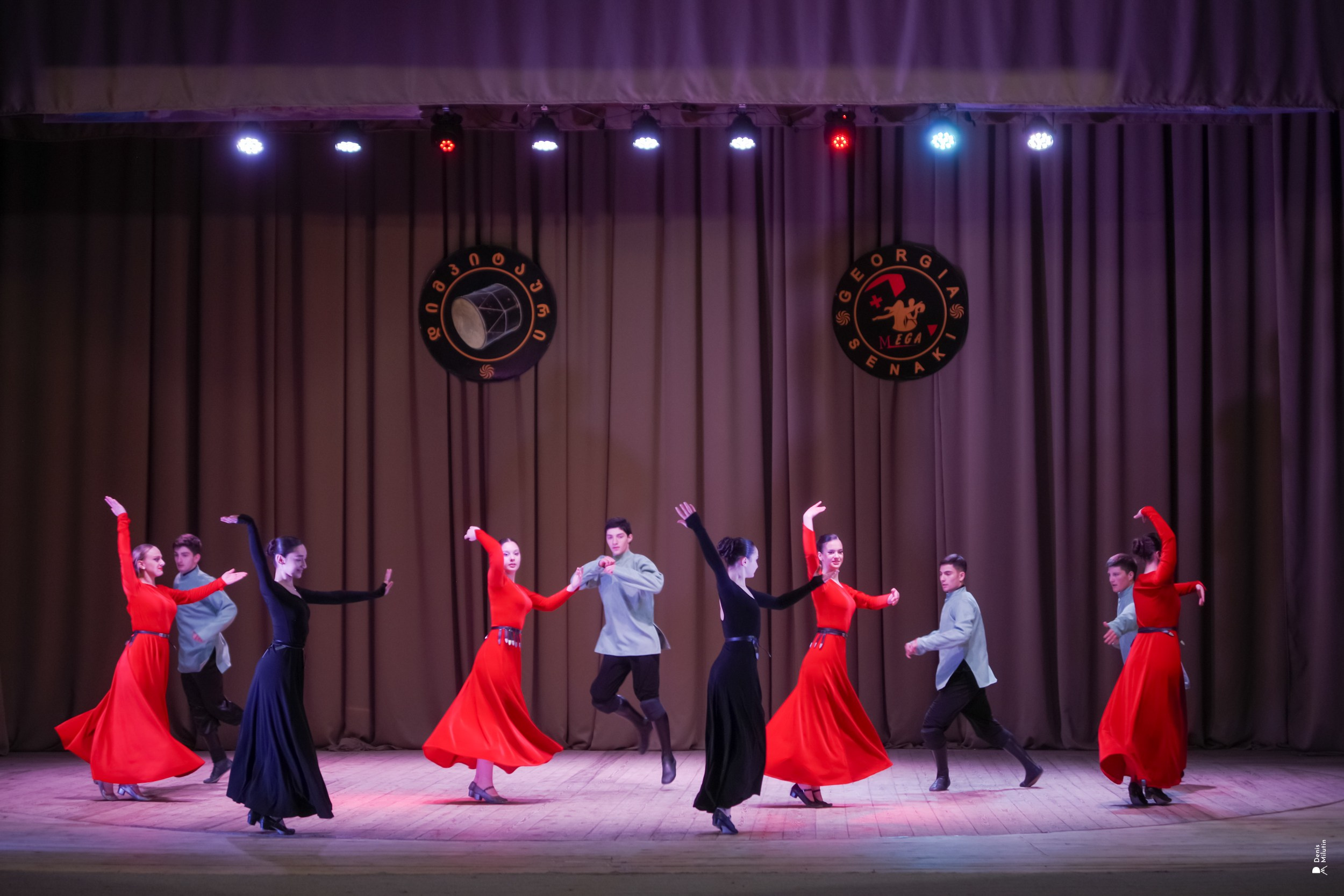 Концерт грузинского танца в Хоби. Портретный фотограф Денис Милютин