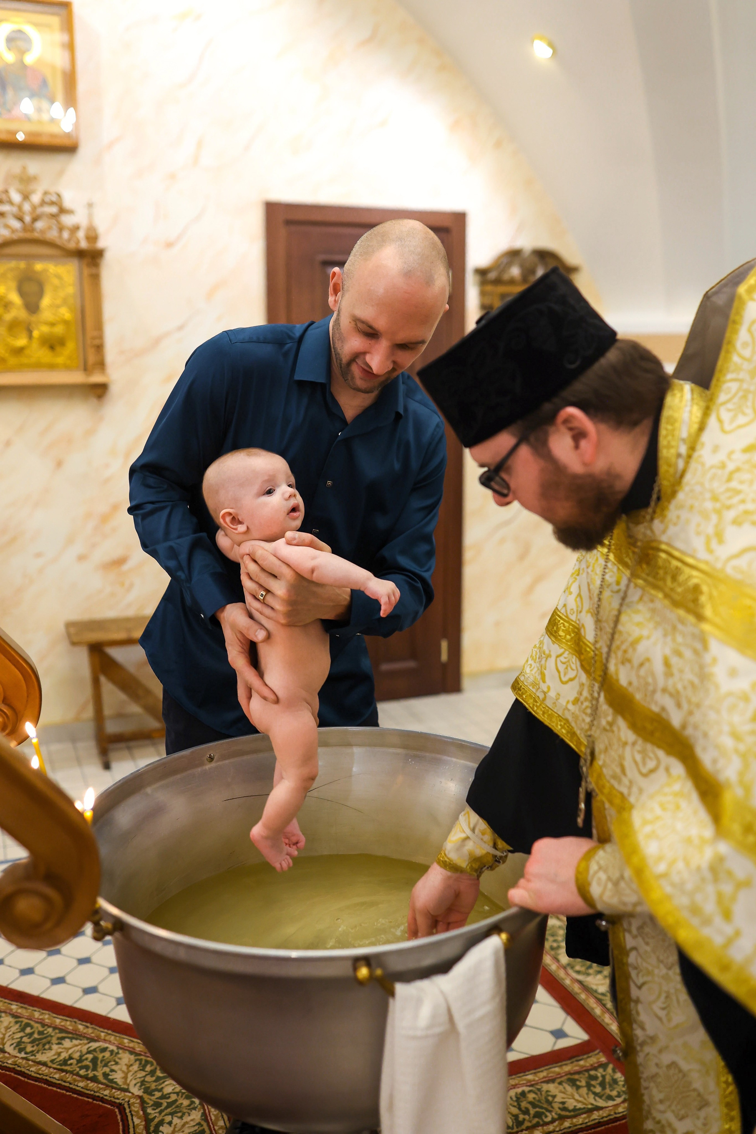 Крещение — фотосессия крестин в Санкт-Петербурге. Фотограф из Санкт-Петербурга Ильинская Ксения