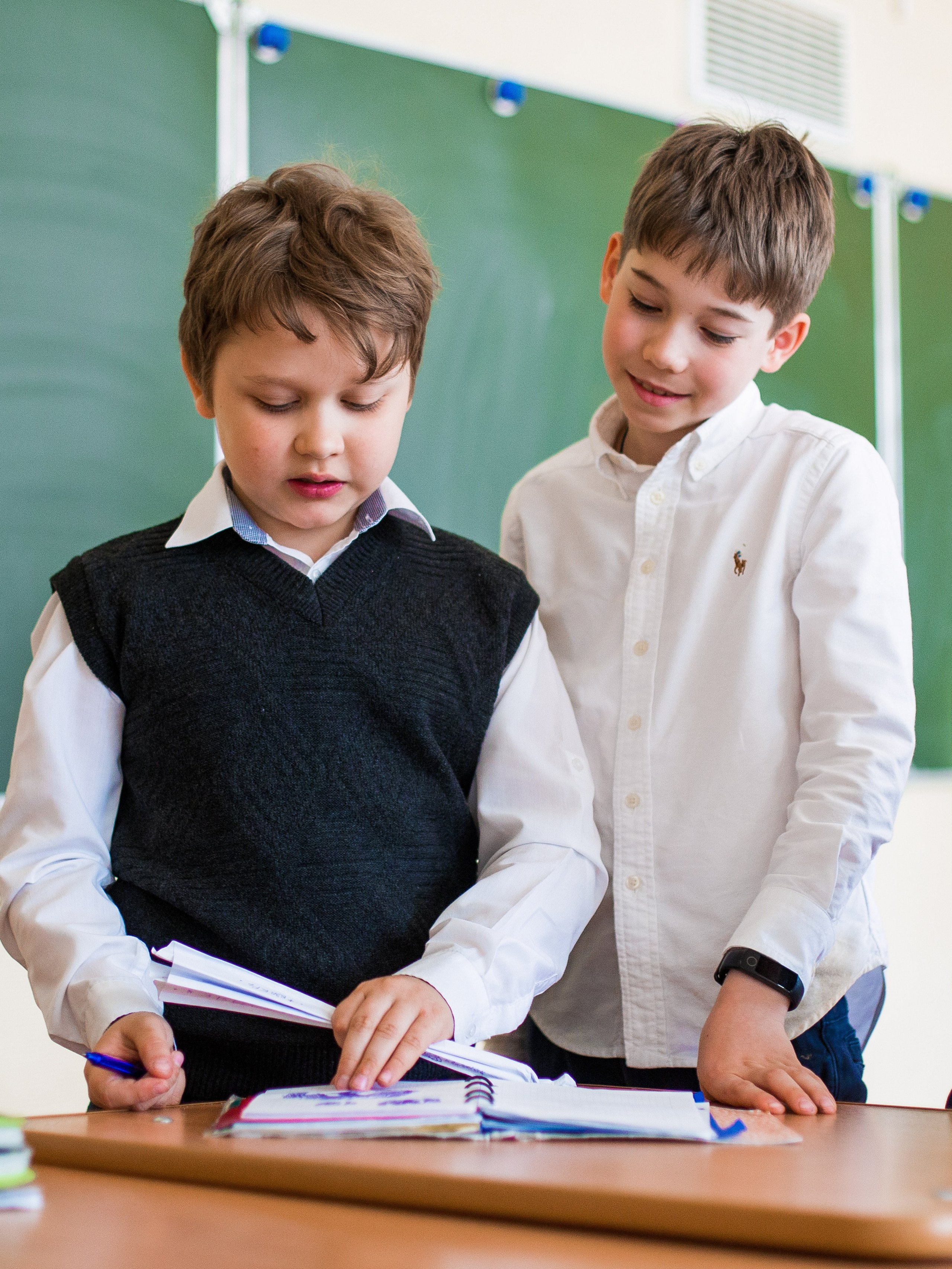 Школьная фотосъемка 3 класса. Репортажный фотограф Борис Геер