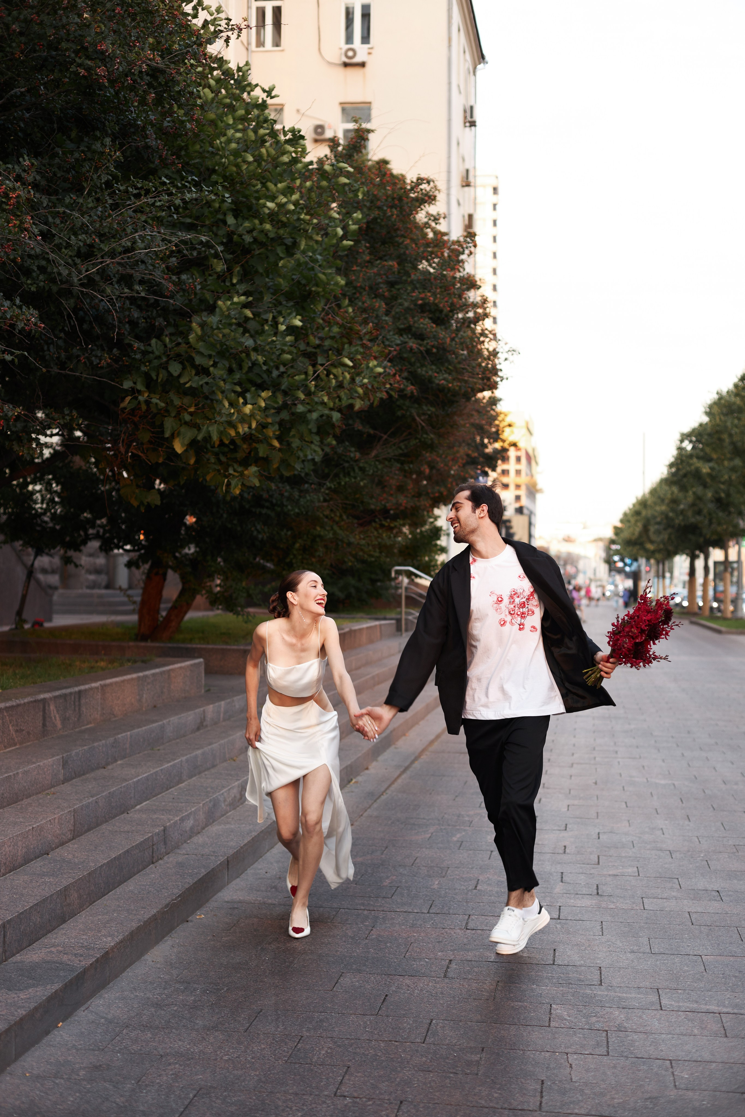 Красное и белое. Свадебный фотограф в Москве Ольга Коржова