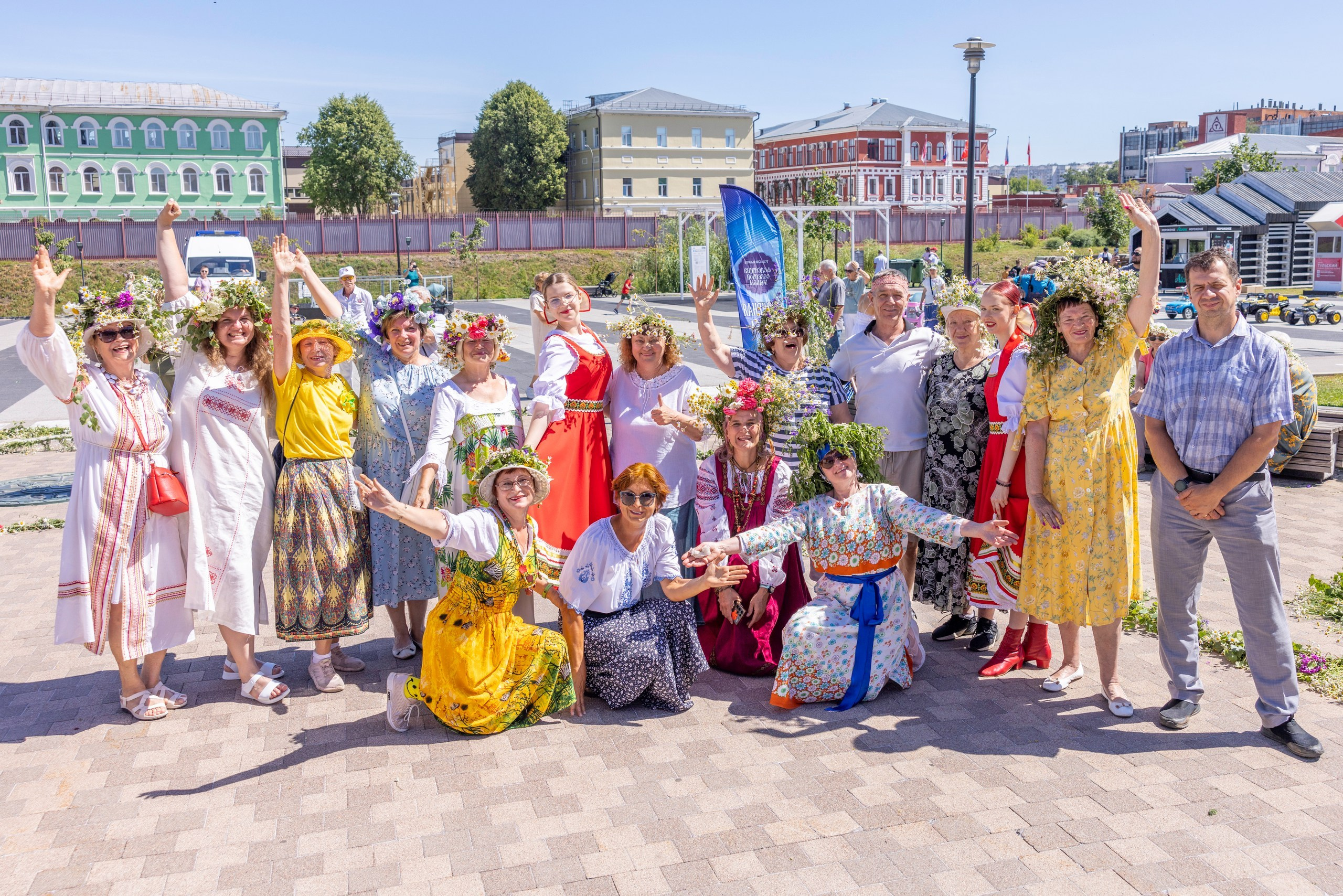 Фестиваль «Ромашковый хоровод». Северная ходьба. Фотограф в Туле Крупский АнДРей. Фотостудия «КАДР71» в Туле