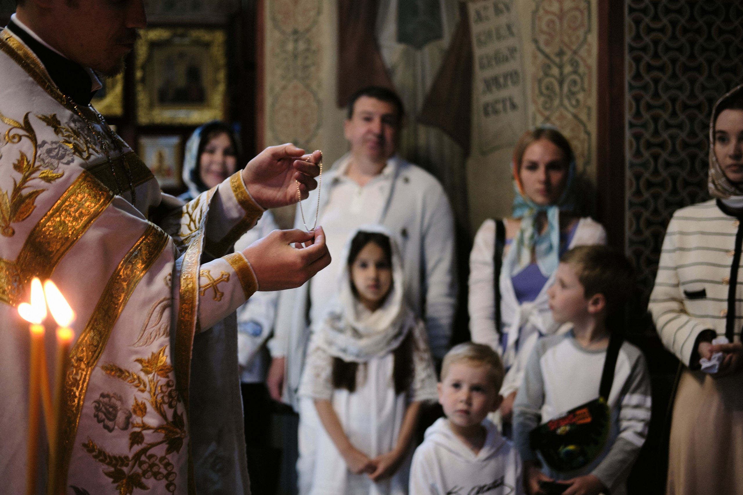 Крещение младенца. Фотограф в Анапе и Краснодаре Тина
