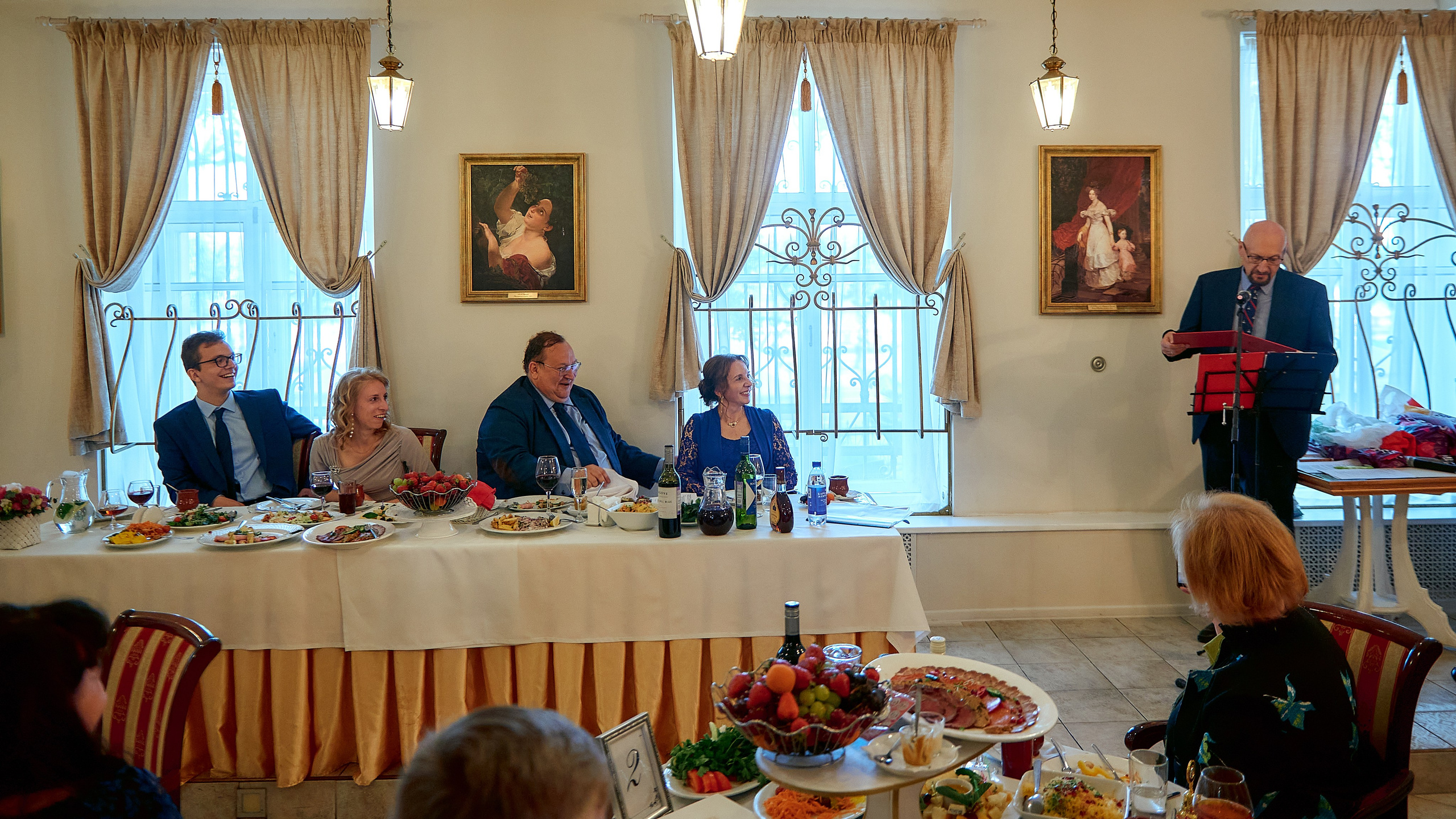 Юбилей Алексея в «Особняке Брюллова». Свадебный фотограф в Санкт-Петербурге Славин Денис