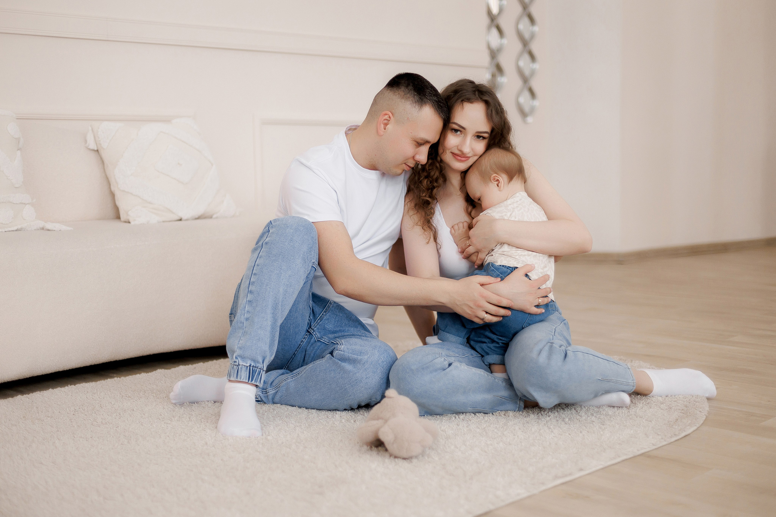 Алена, Максим и Ксюшенька. Свадебный и портретный фотограф в Миассе Филиппенко Дарья