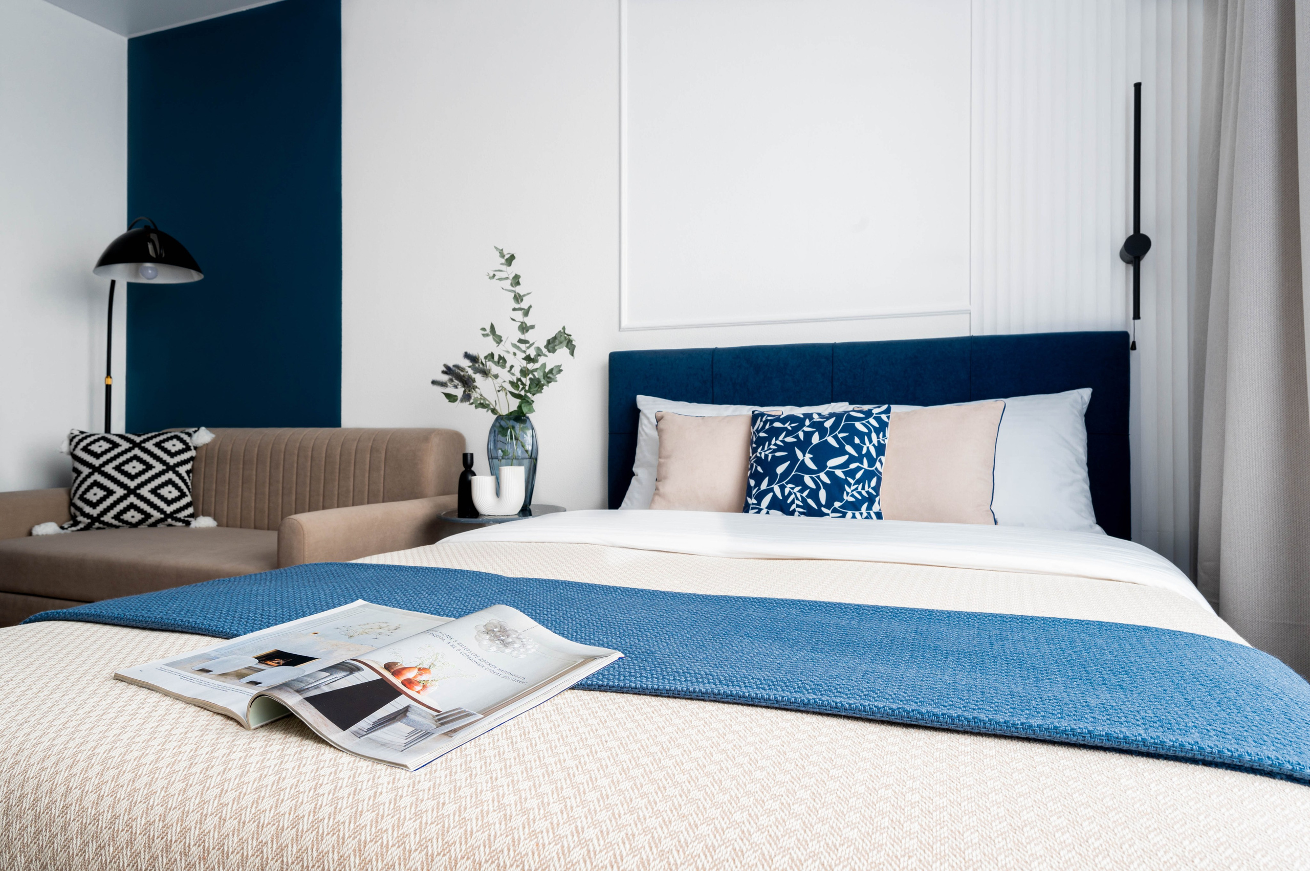 Съемка студии для посуточной аренды ЖК «Волга Парк». Интерьерный фотограф в Ярославле. Вероника Лазыкина