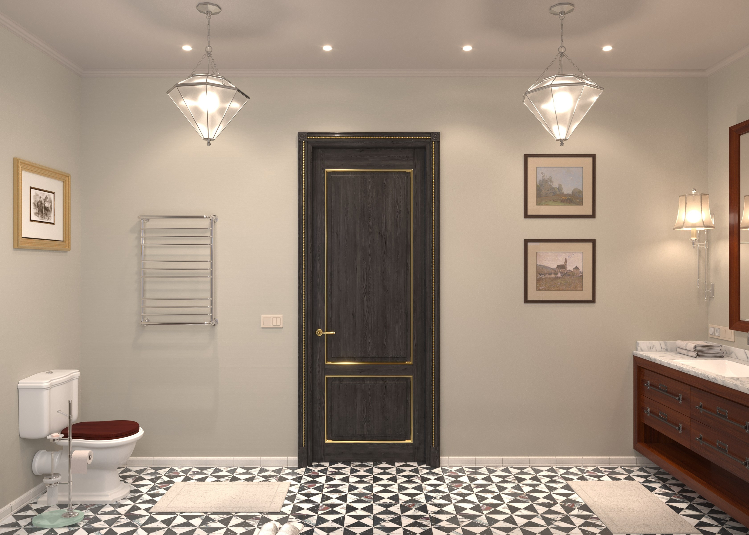 Бутик-отель/ Рублево-Успенское шоссе, МО. Визуализация и анимация в Москве — Андрей Епифанов