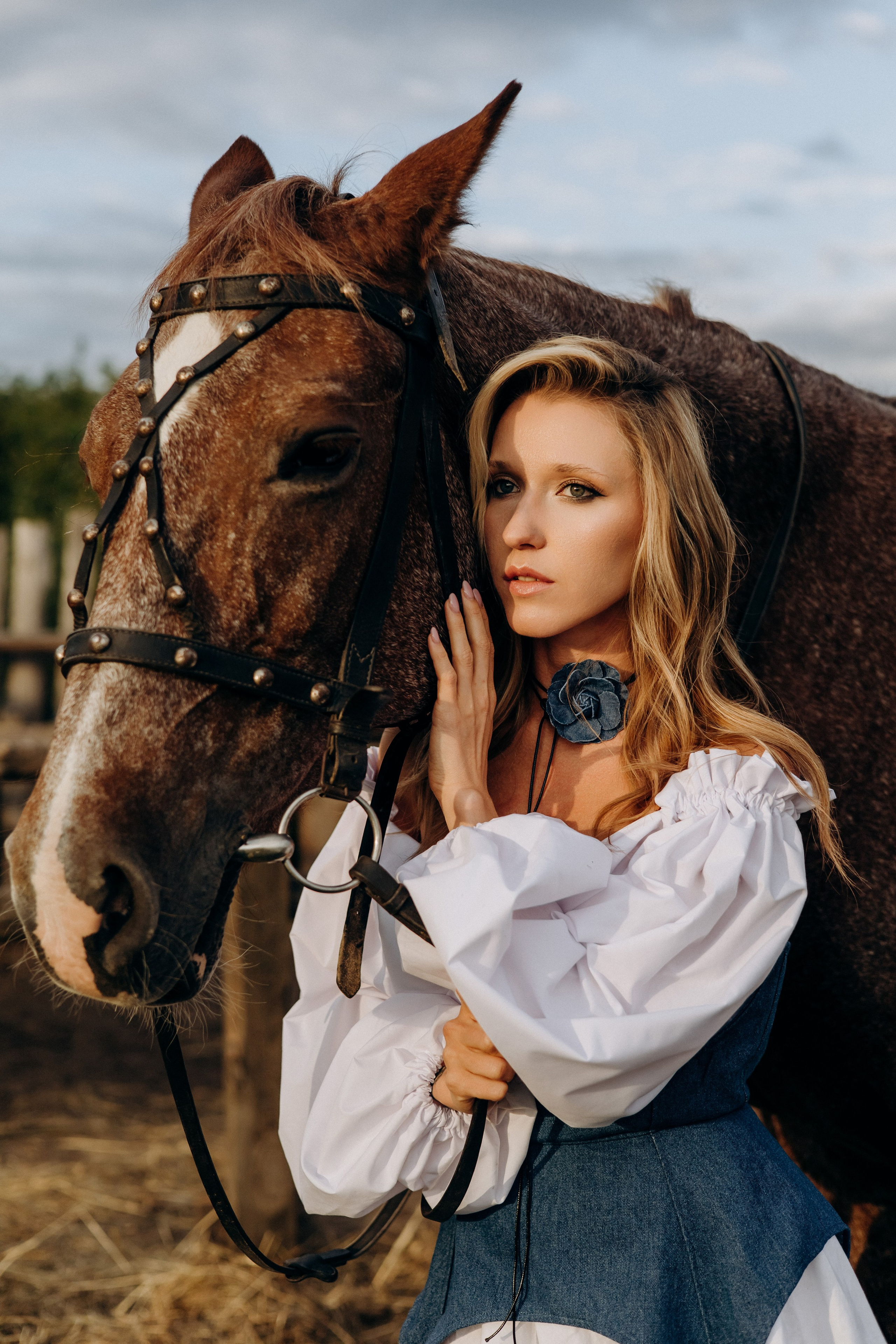 Фотоистория в конюшне. Портретный и семейный фотограф в Воронеже Ксения Ремизова