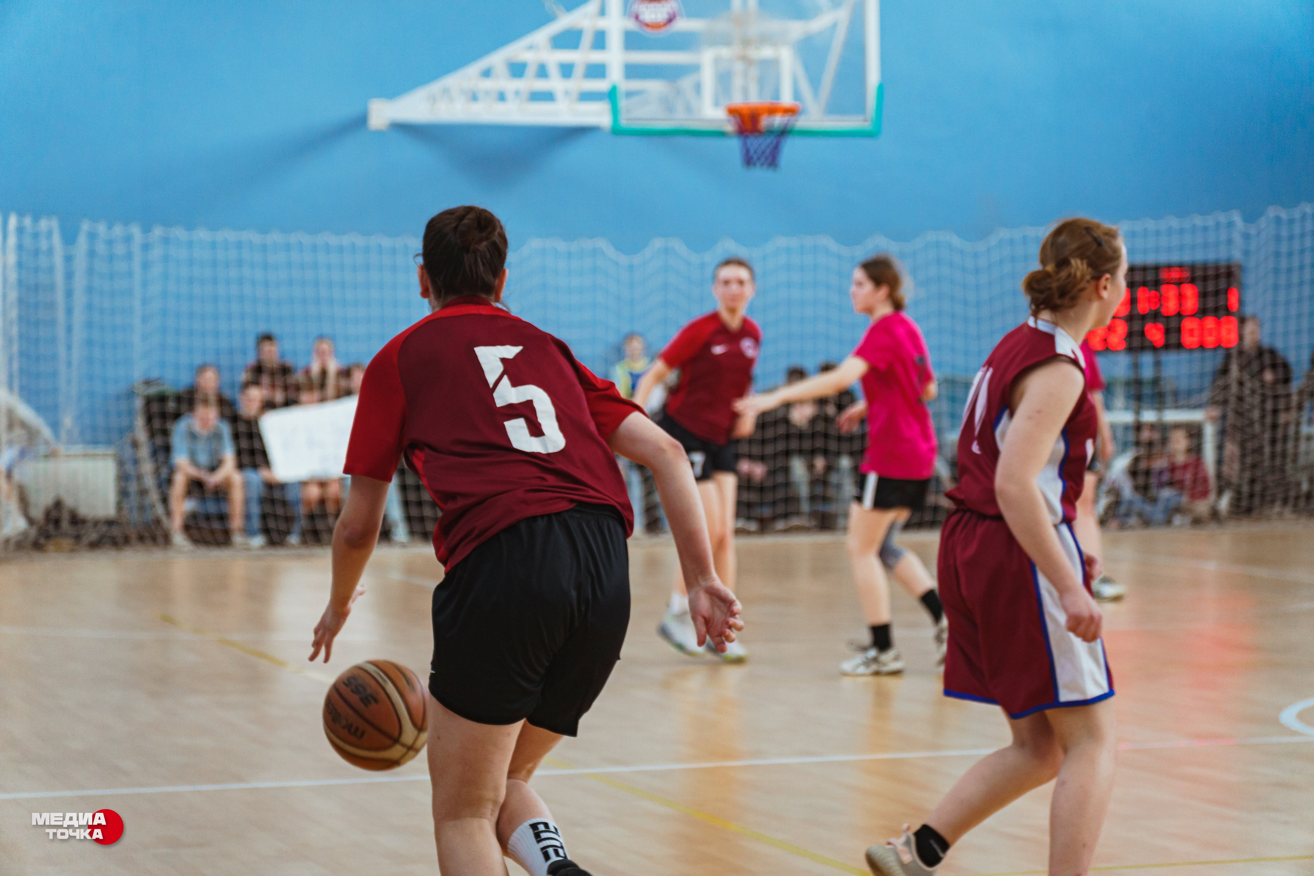 Краевые соревнования по баскетболу среди девушек. Прохоров Вячеслав — создатель медиа контента в Краснодаре