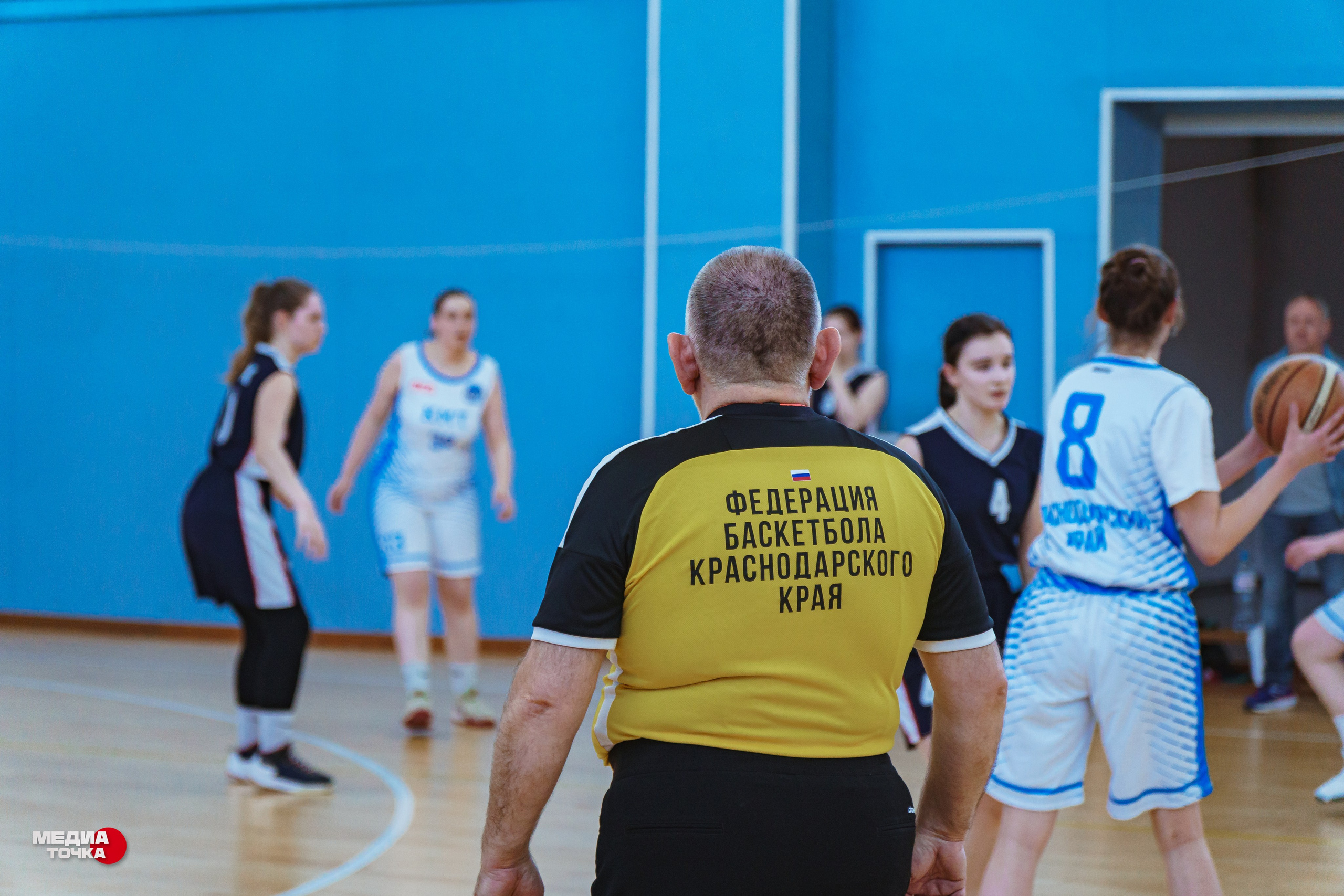 Краевые соревнования по баскетболу среди девушек. Прохоров Вячеслав — создатель медиа контента в Краснодаре