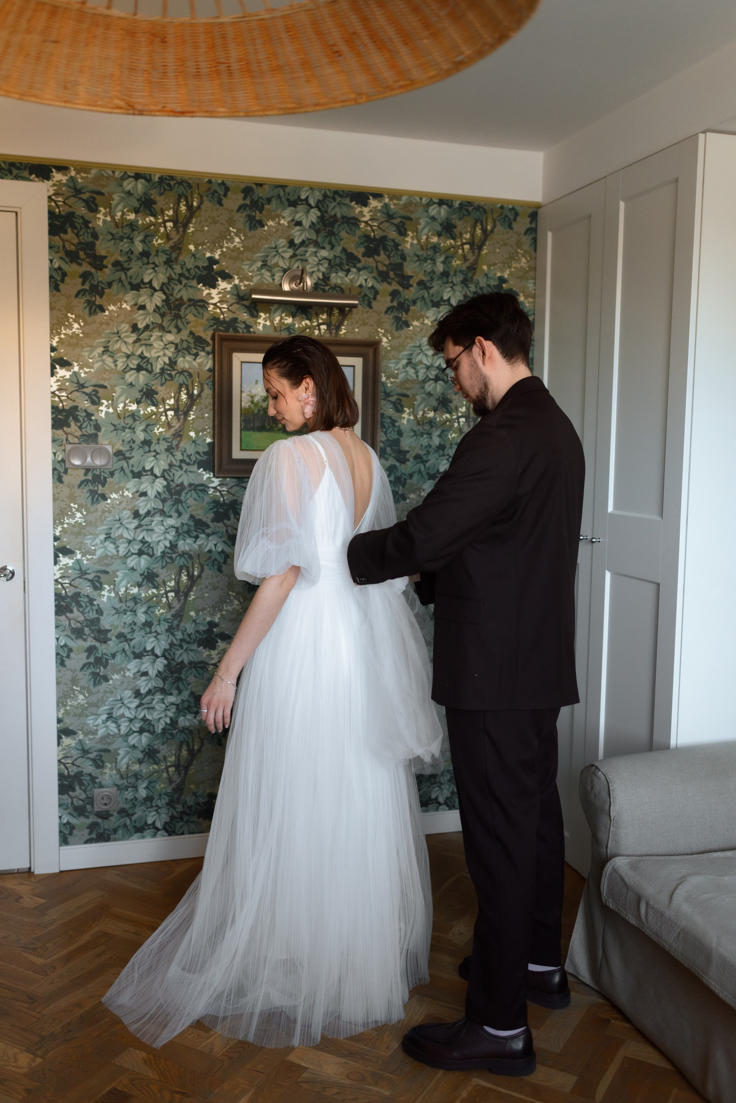 Сборы Вероники и Фаиля. Свадебный фотограф Анастасия Бударина